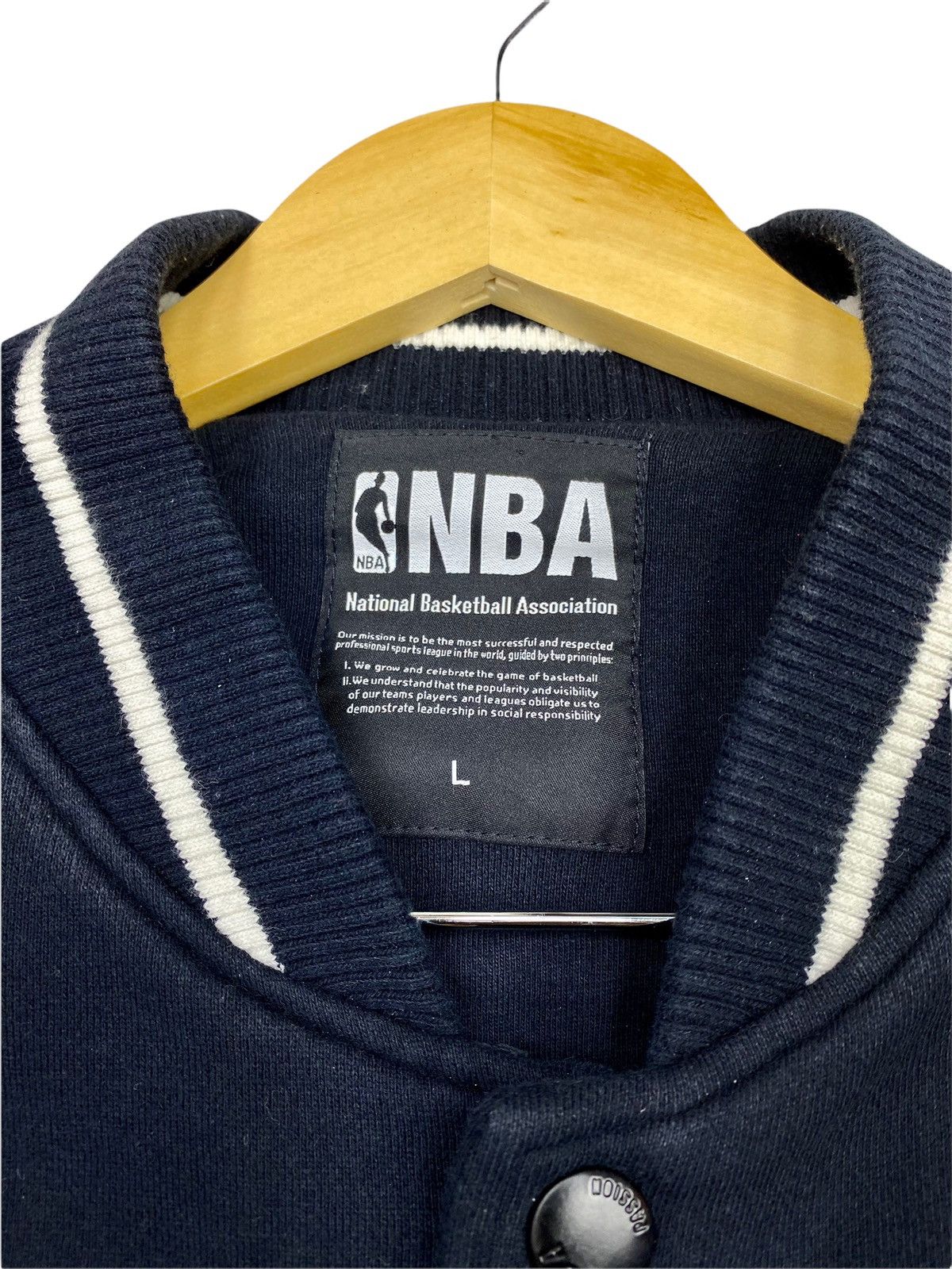 NBA 🔥LAST DROP BFORE DELETE NBA VARSITY EMBROIDERY SPELLOUT Size US M / EU 48-50 / 2 - 3 Thumbnail