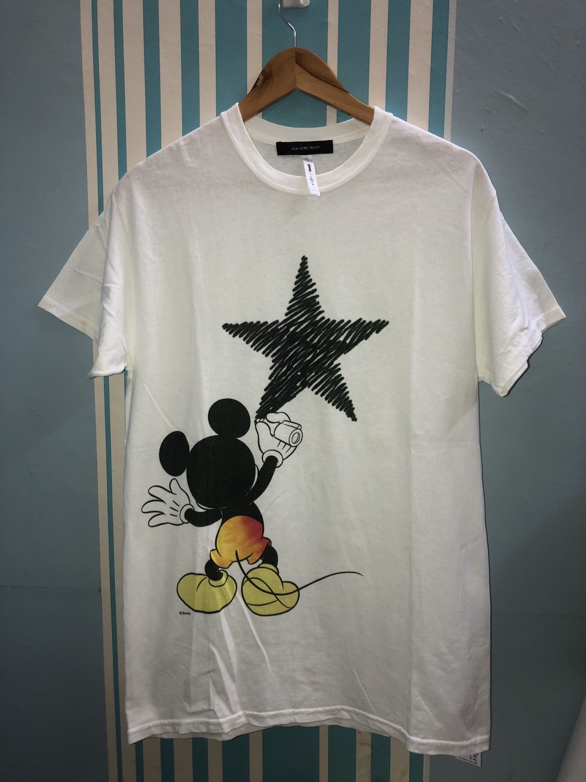 Jam Home Made 🔥Jam Home Made X Mickiey Mouse tee white🔥 Size US M / EU 48-50 / 2 - 1 Thumbnail