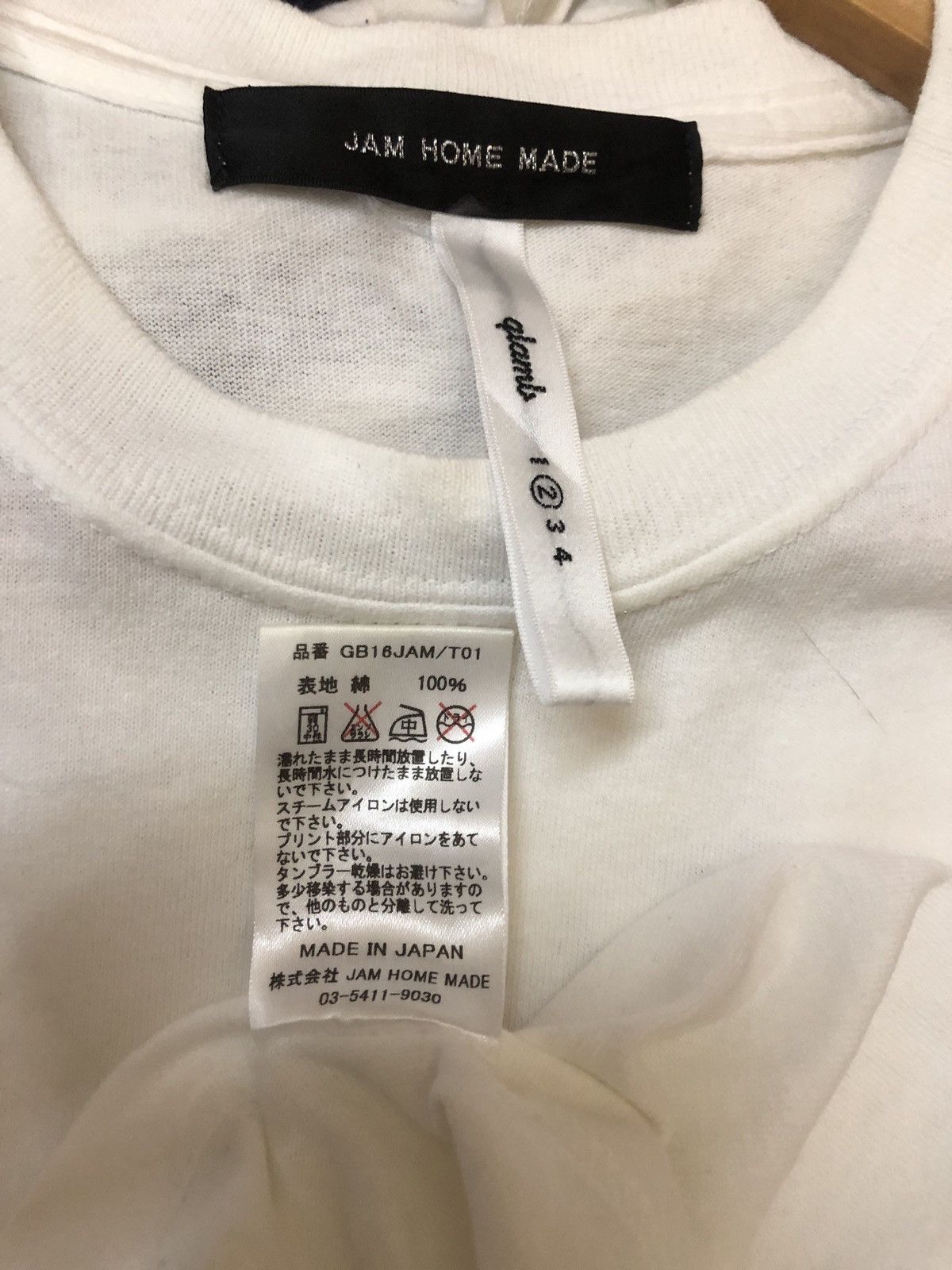 Jam Home Made 🔥Jam Home Made X Mickiey Mouse tee white🔥 Size US M / EU 48-50 / 2 - 9 Thumbnail