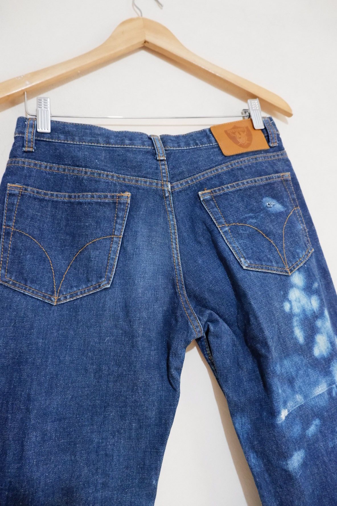 Hysteric Glamour Hysteric Glamour Ripped Custom Bleach Denim Size US 30 / EU 46 - 7 Thumbnail