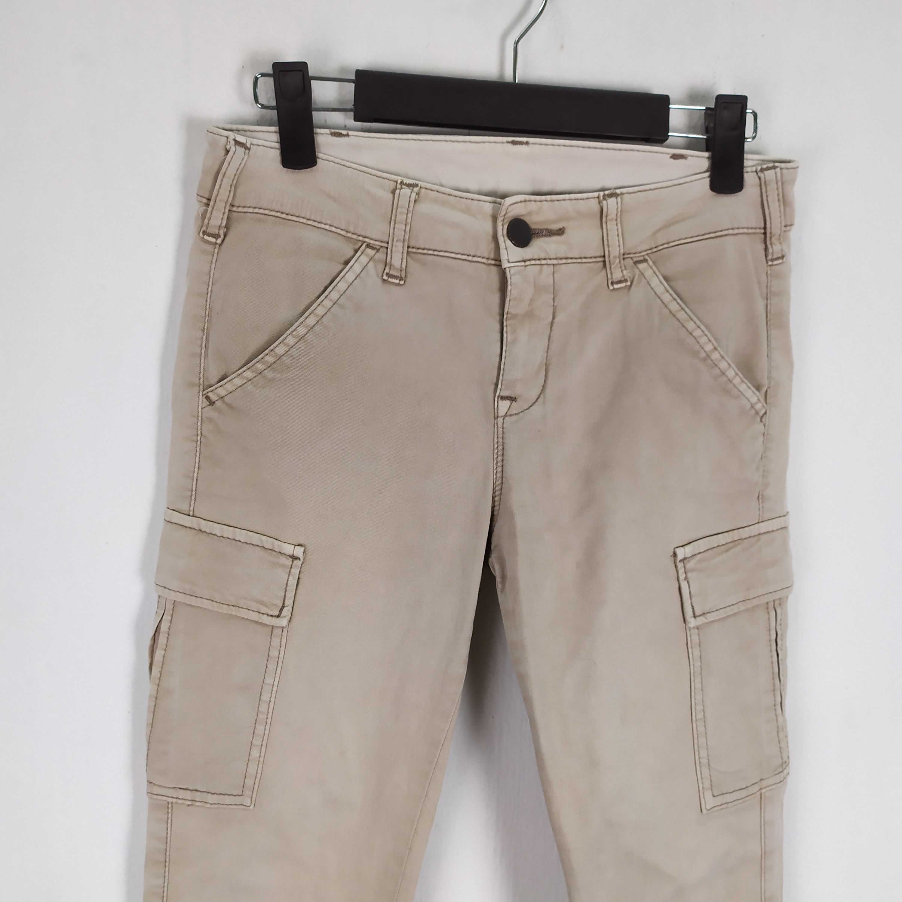 Japanese Brand × Vintage JAPANESE BRAND SKINNY CARGO PANTS Size US 26 / EU 42 - 5 Thumbnail