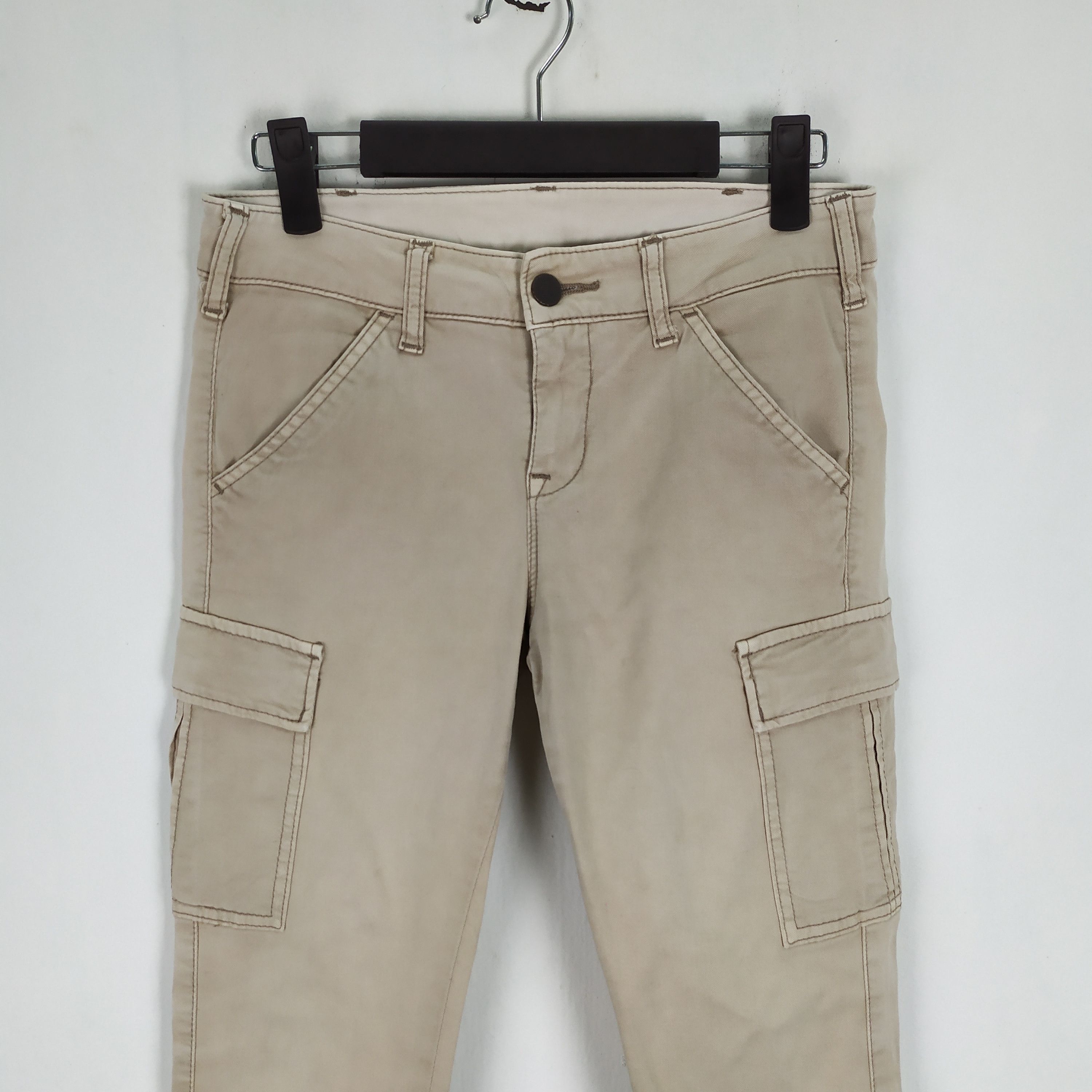 Japanese Brand × Vintage JAPANESE BRAND SKINNY CARGO PANTS Size US 26 / EU 42 - 2 Thumbnail