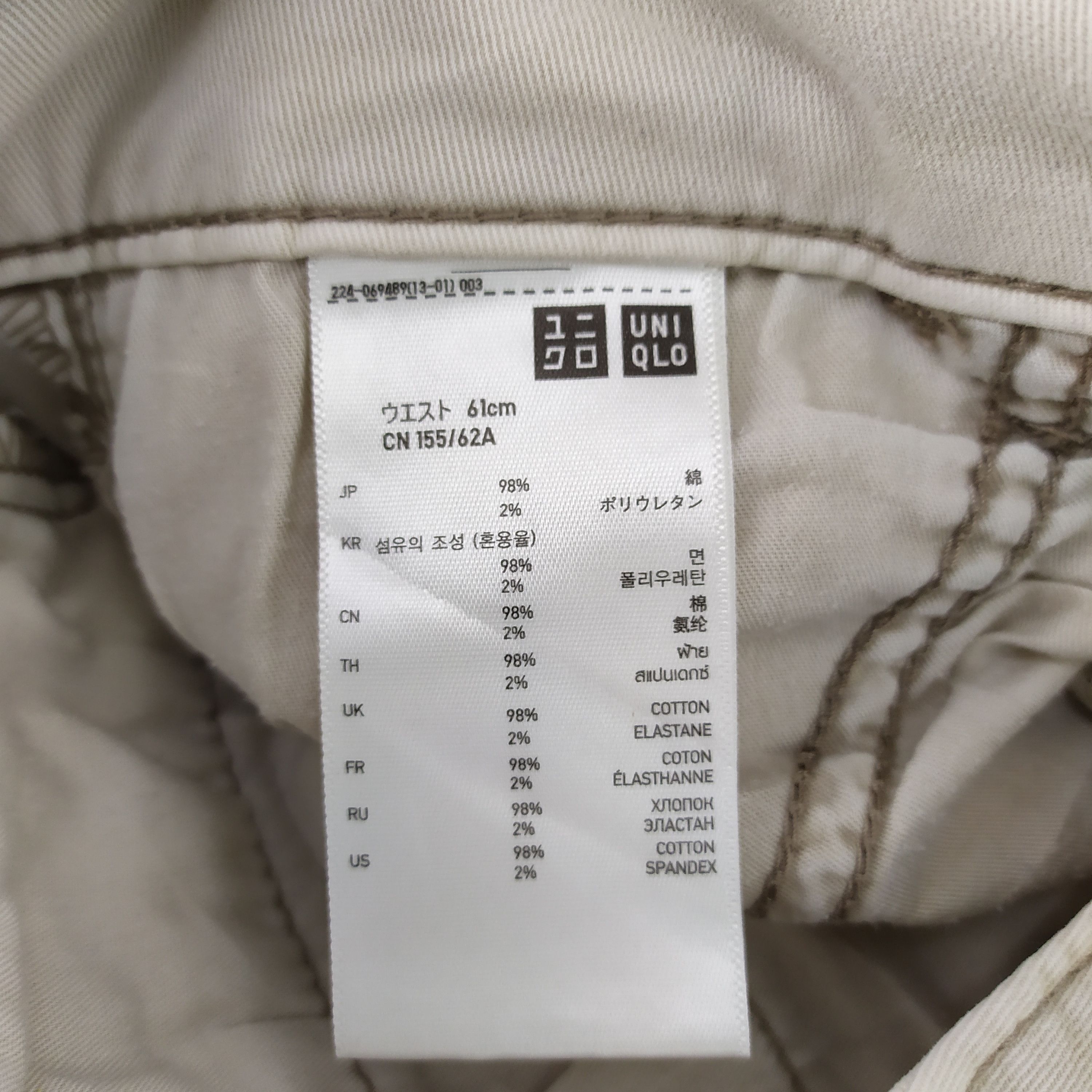 Japanese Brand × Vintage JAPANESE BRAND SKINNY CARGO PANTS Size US 26 / EU 42 - 10 Thumbnail