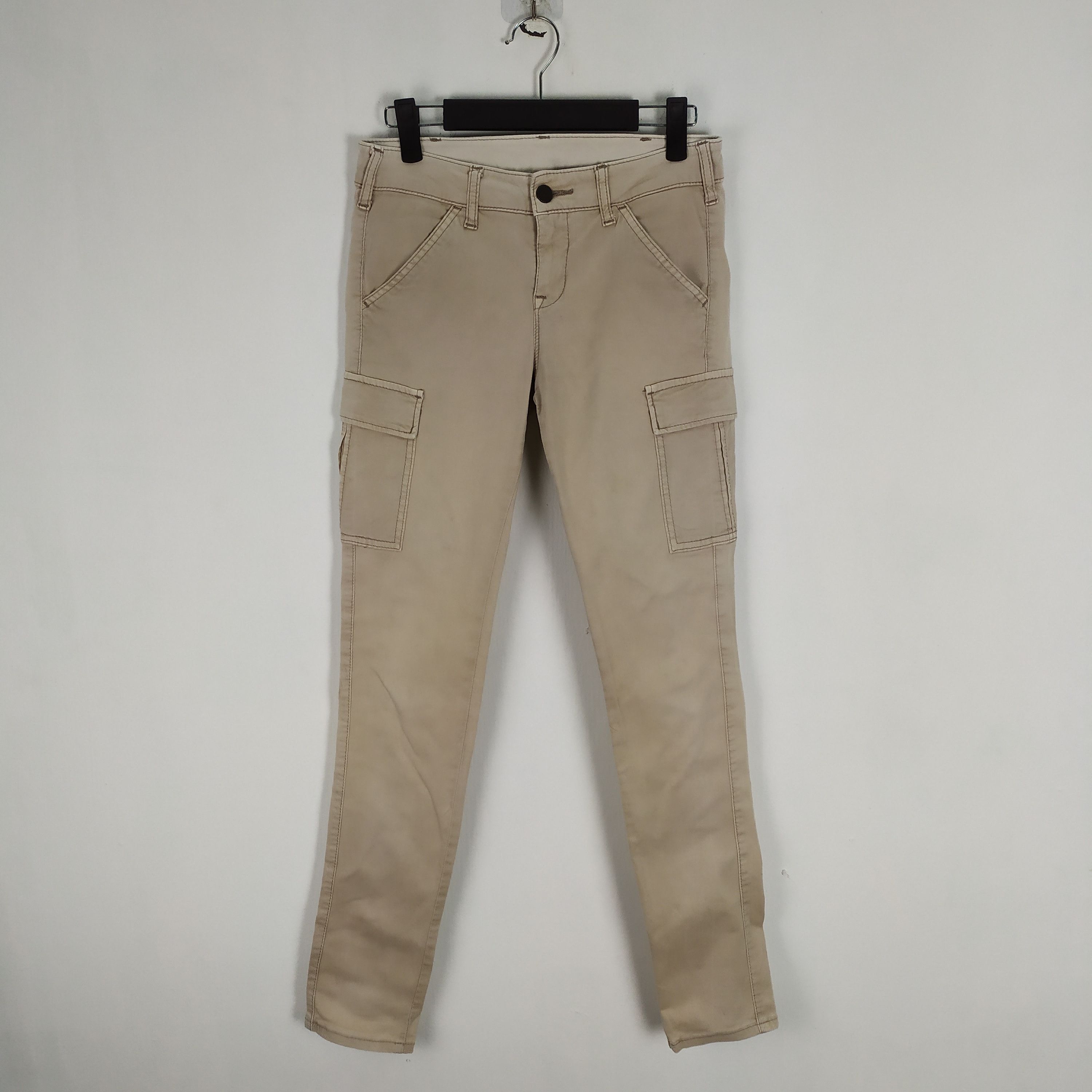 Japanese Brand × Vintage JAPANESE BRAND SKINNY CARGO PANTS Size US 26 / EU 42 - 1 Thumbnail