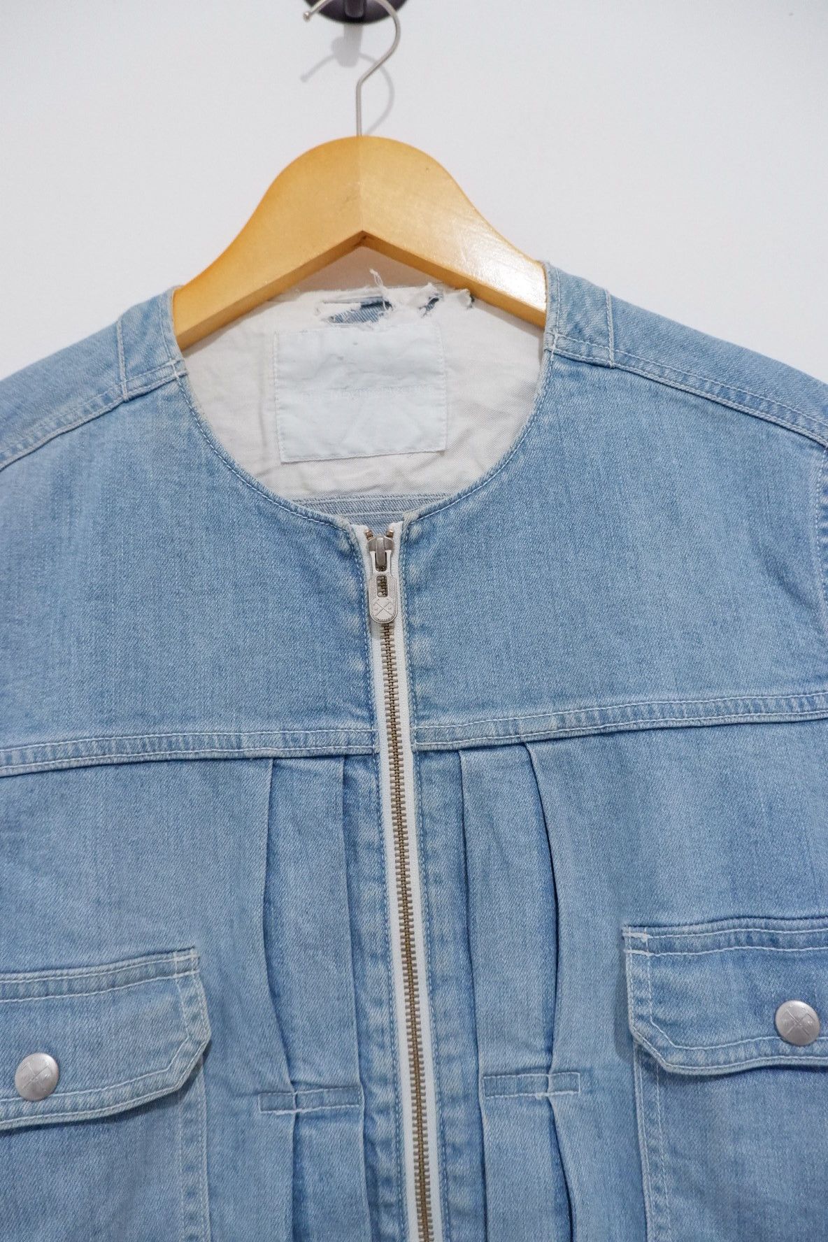 White Mountaineering White Mountaineering Denim Jacket Size US M / EU 48-50 / 2 - 2 Thumbnail