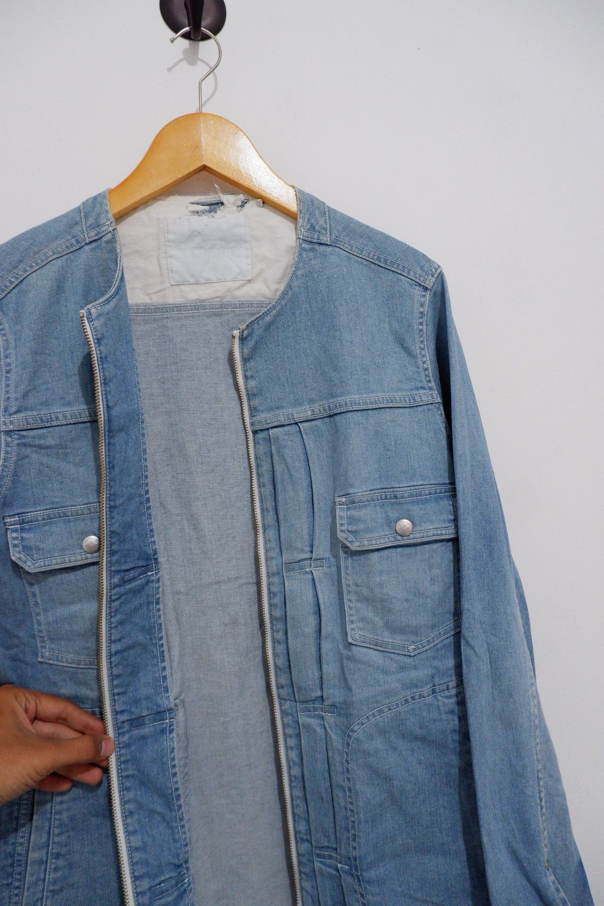 White Mountaineering White Mountaineering Denim Jacket Size US M / EU 48-50 / 2 - 3 Thumbnail