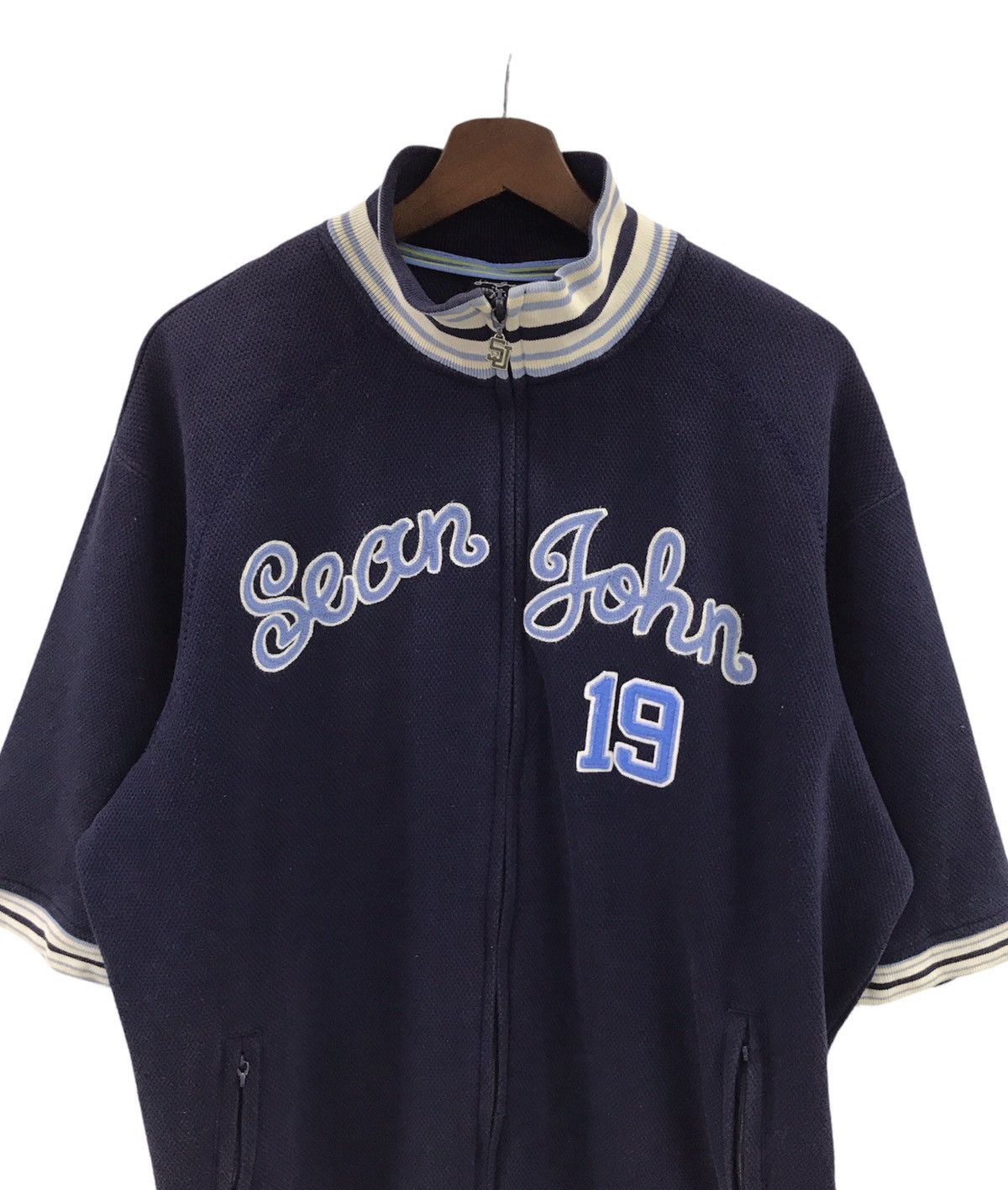 Sean John Sean John Sweater Spellout Embroidery Logo Size US L / EU 52-54 / 3 - 1 Thumbnail