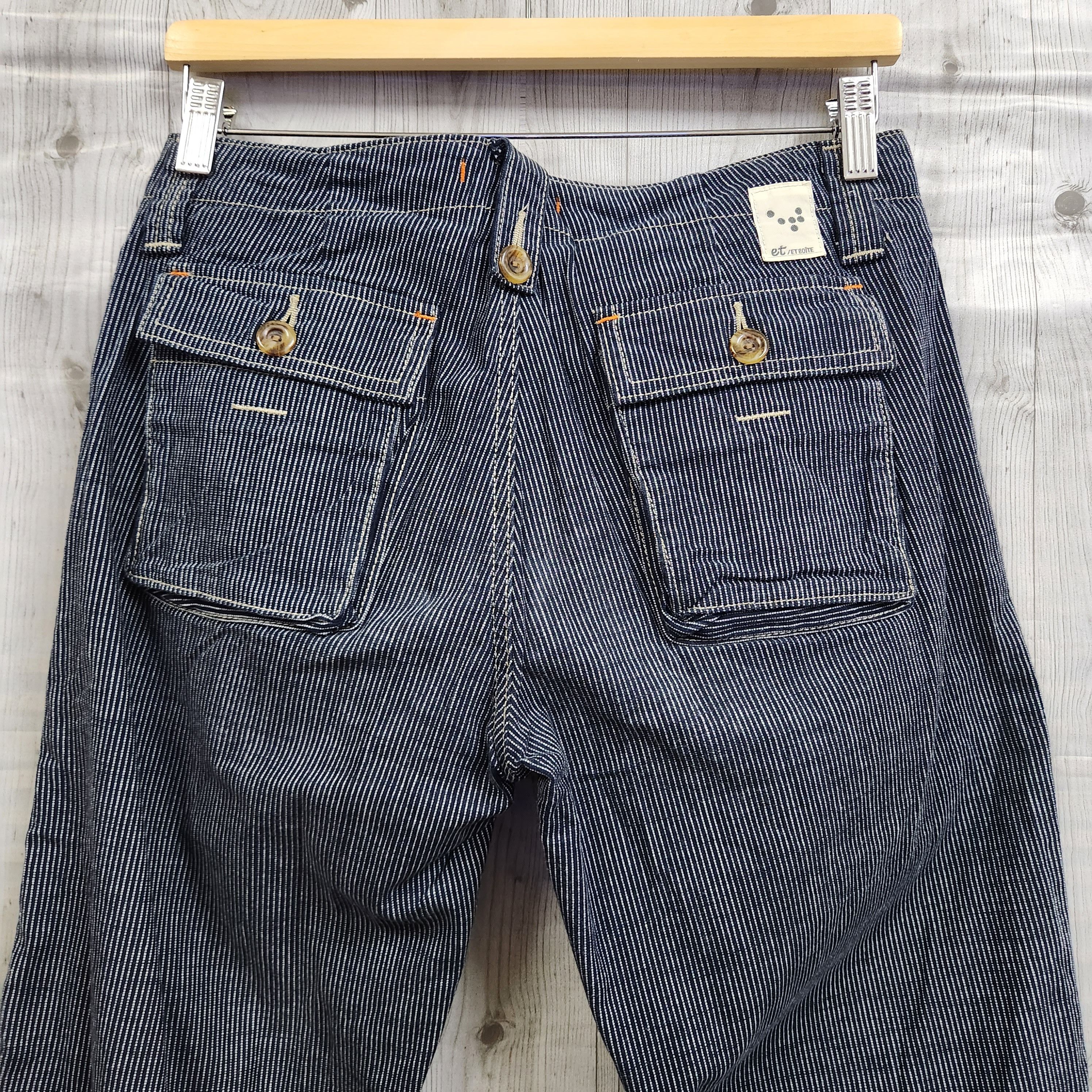 Japanese Brand Flare ET Boite Flare Denim Jeans Japan Size US 30 / EU 46 - 12 Thumbnail