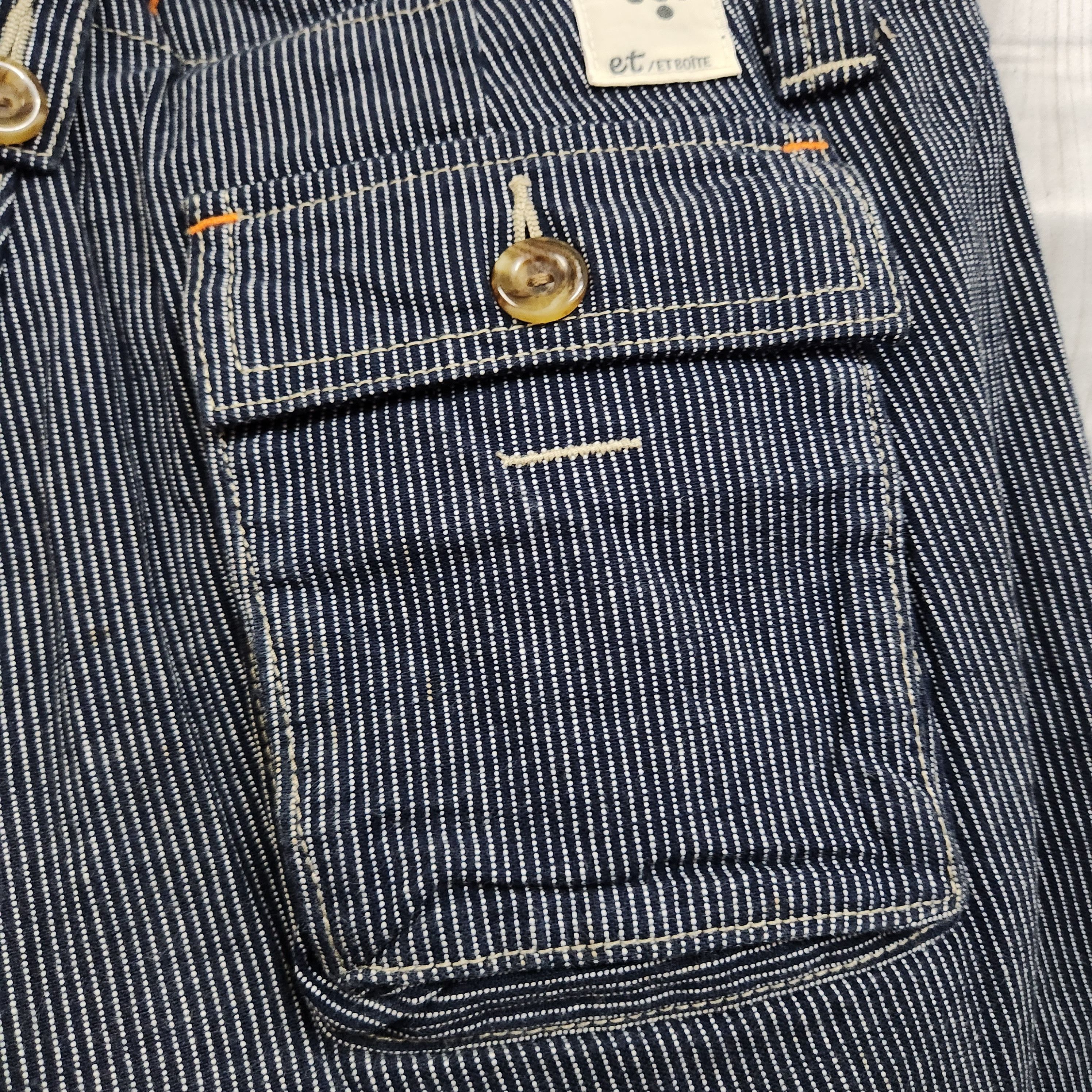 Japanese Brand Flare ET Boite Flare Denim Jeans Japan Size US 30 / EU 46 - 11 Thumbnail