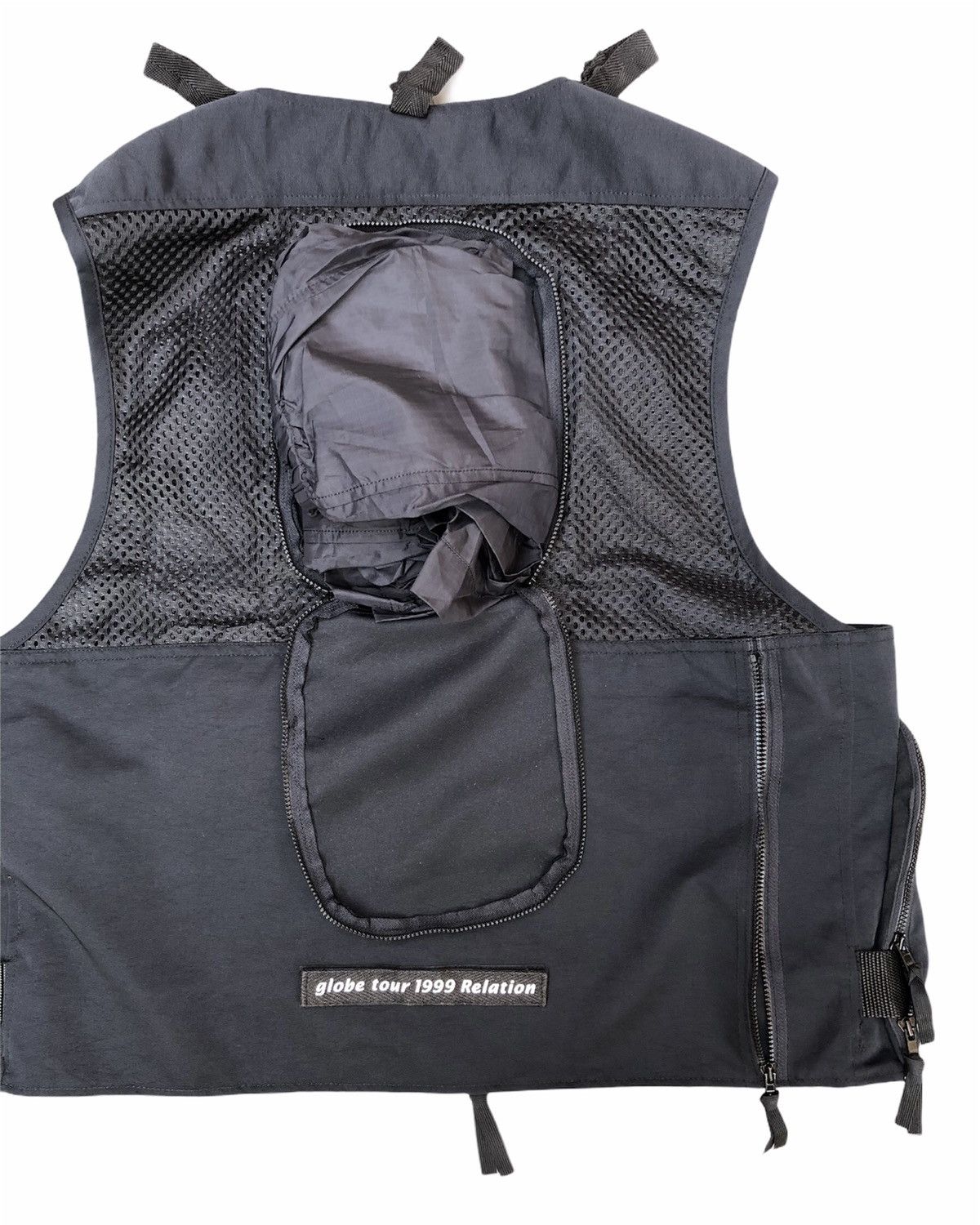 Japanese Brand Globe Tour 1999 Relation Multi Pocket Tactical Vest Size US M / EU 48-50 / 2 - 10 Thumbnail