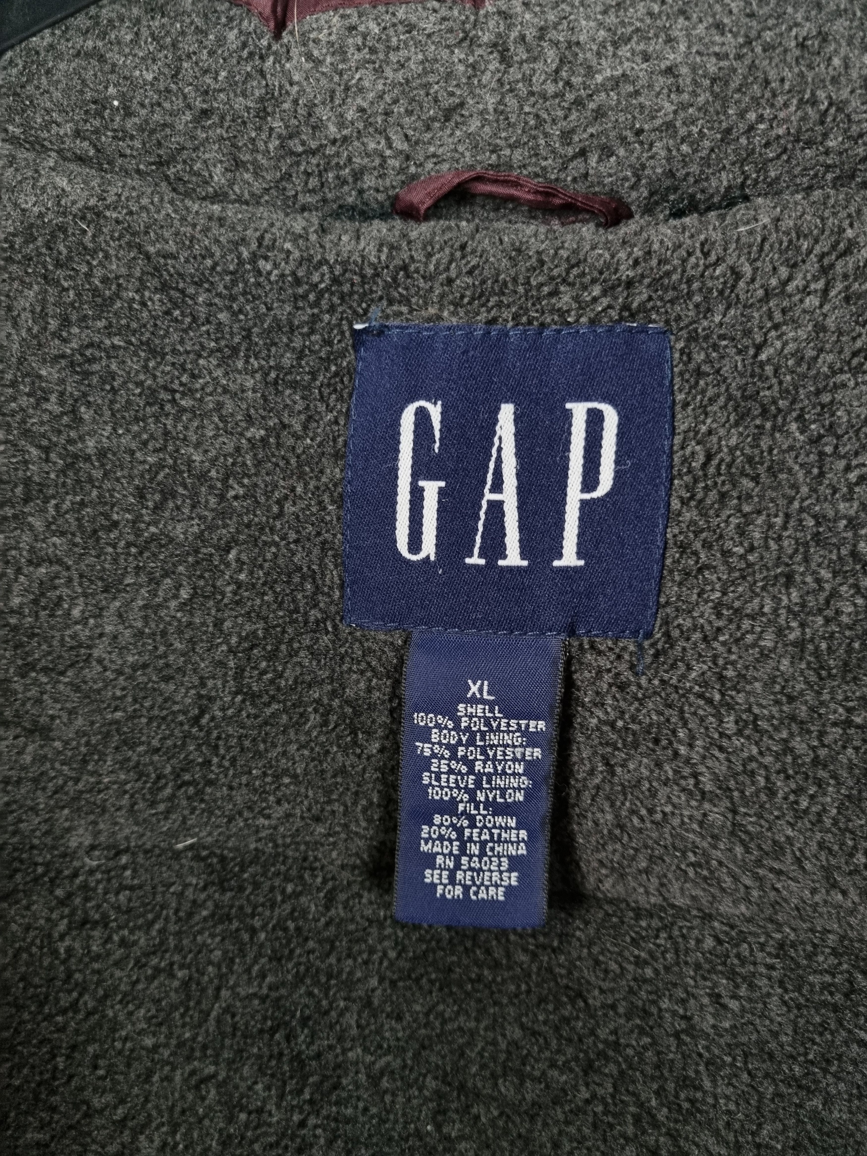 Gap × Vintage 90s GAP Vintage Down Jacket Rare Yeezy Kanye Style Size US L / EU 52-54 / 3 - 8 Thumbnail