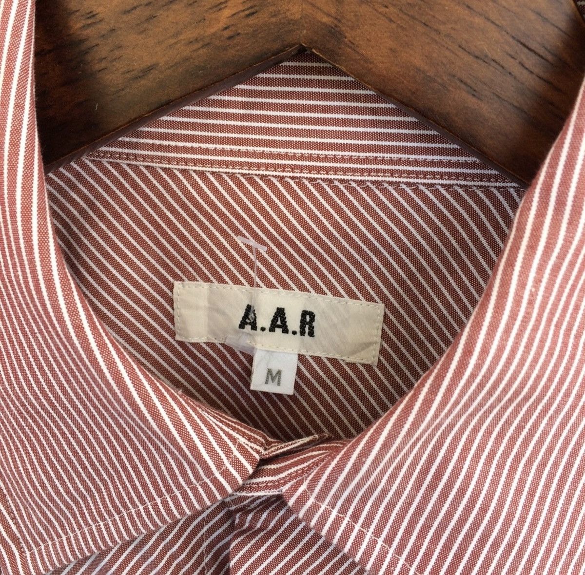 Yohji Yamamoto AAR By Yohji Yamamoto Striped Desing Button Up Size US M / EU 48-50 / 2 - 4 Thumbnail
