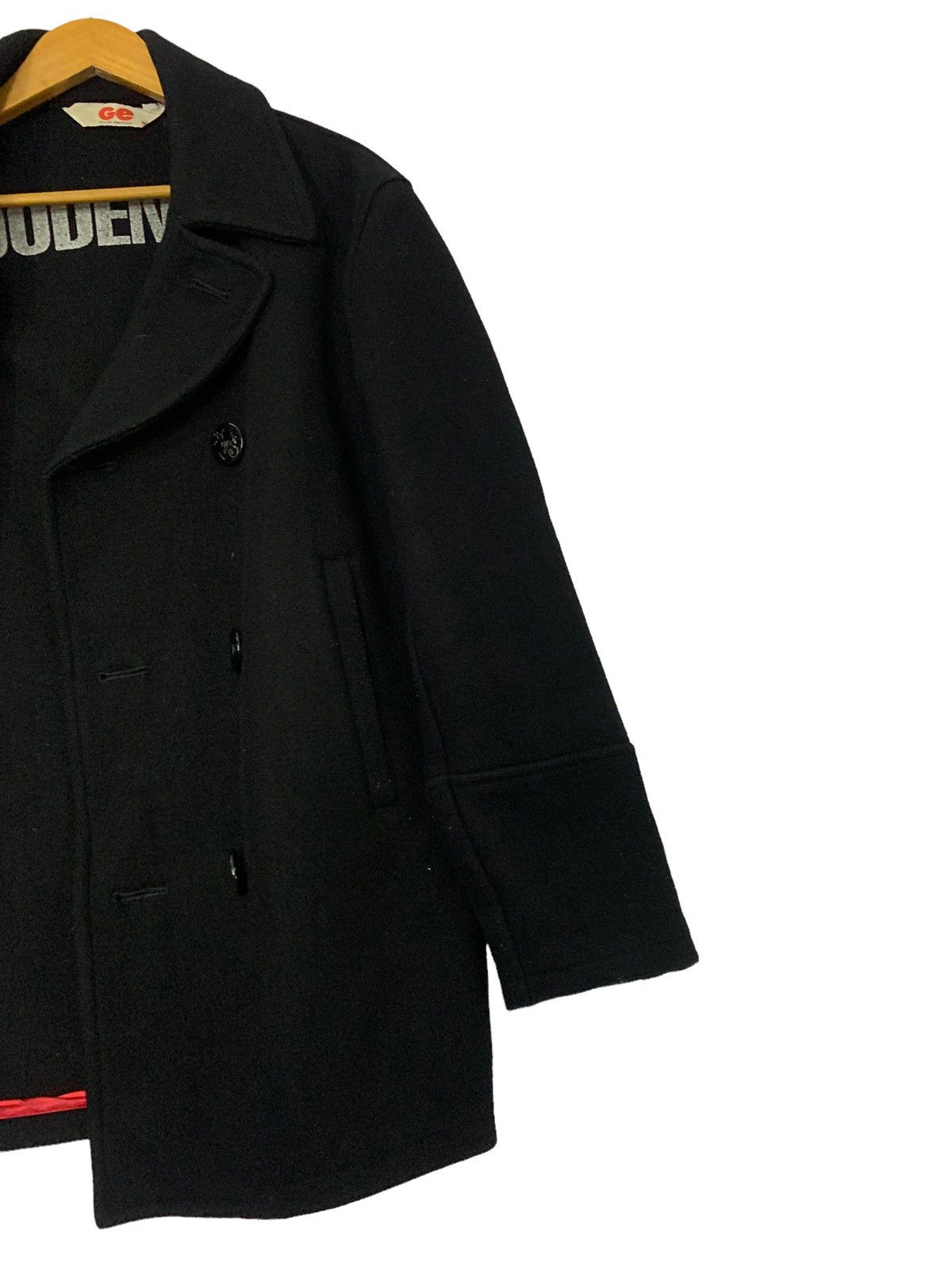 GOODENOUGH × Hiroshi Fujiwara 🔥VTG 90S HIROSHI FUJIWARA PEA COAT JACKETS Size US M / EU 48-50 / 2 - 4 Thumbnail