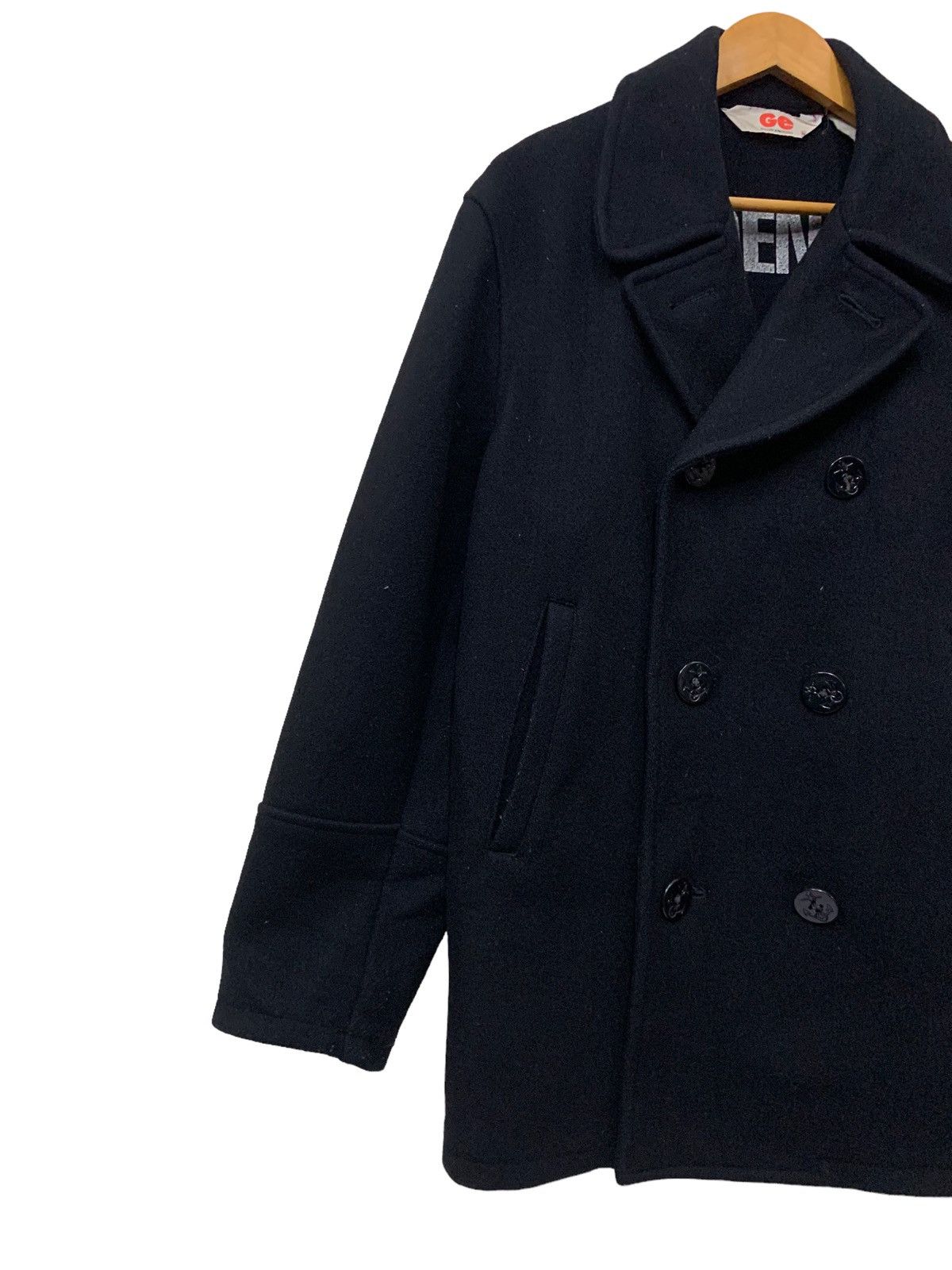 GOODENOUGH × Hiroshi Fujiwara 🔥VTG 90S HIROSHI FUJIWARA PEA COAT JACKETS Size US M / EU 48-50 / 2 - 7 Thumbnail