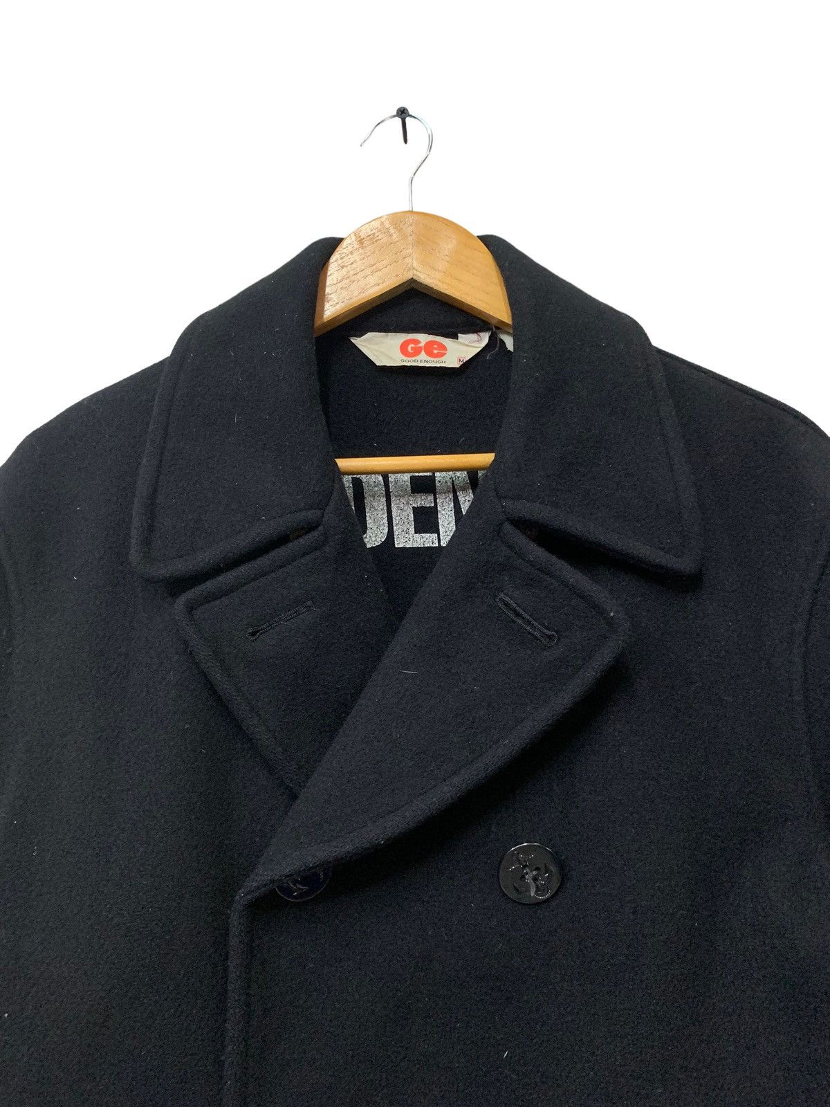 GOODENOUGH × Hiroshi Fujiwara 🔥VTG 90S HIROSHI FUJIWARA PEA COAT JACKETS Size US M / EU 48-50 / 2 - 9 Thumbnail