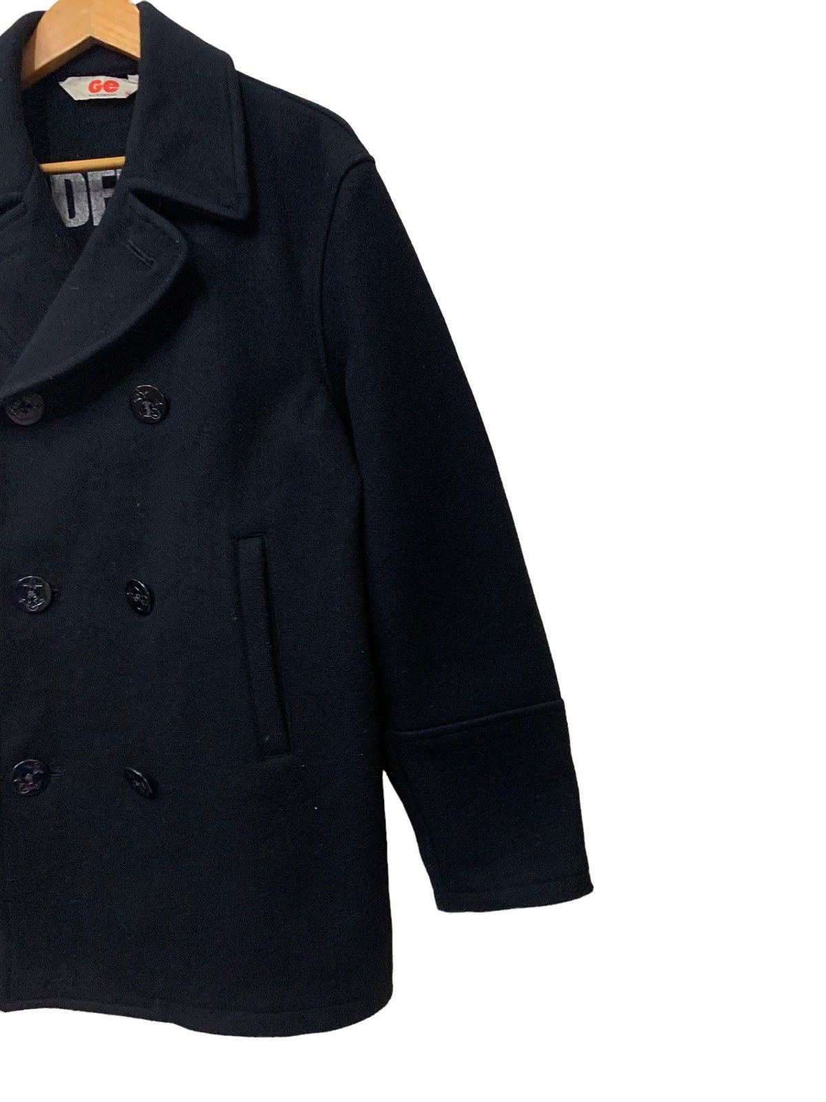 GOODENOUGH × Hiroshi Fujiwara 🔥VTG 90S HIROSHI FUJIWARA PEA COAT JACKETS Size US M / EU 48-50 / 2 - 8 Thumbnail