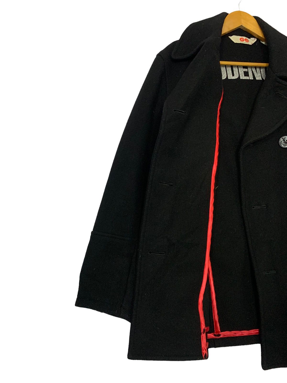 GOODENOUGH × Hiroshi Fujiwara 🔥VTG 90S HIROSHI FUJIWARA PEA COAT JACKETS Size US M / EU 48-50 / 2 - 3 Thumbnail