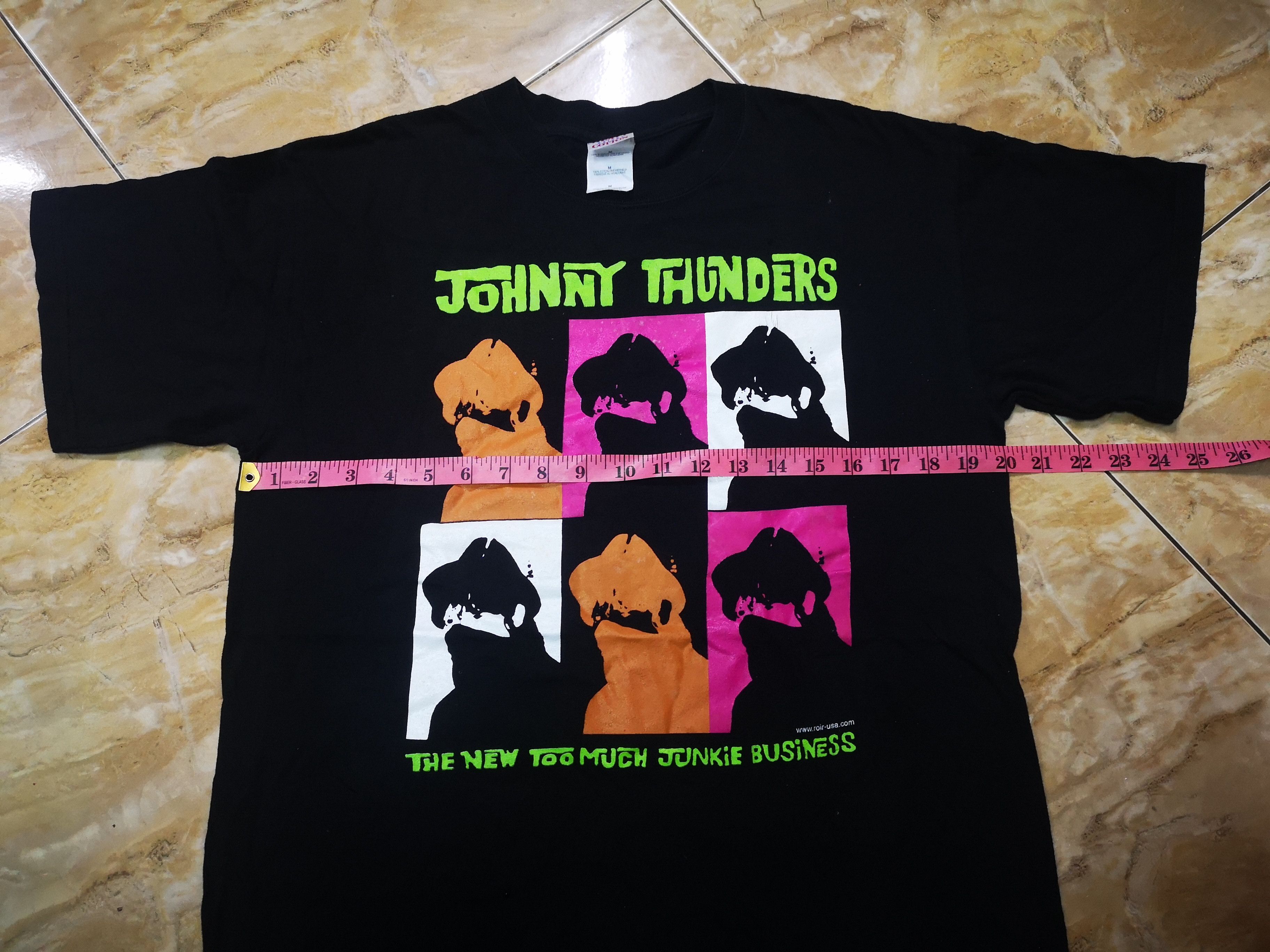 Band Tees Vintage Johnny Thunders Y2k Size US M / EU 48-50 / 2 - 9 Thumbnail