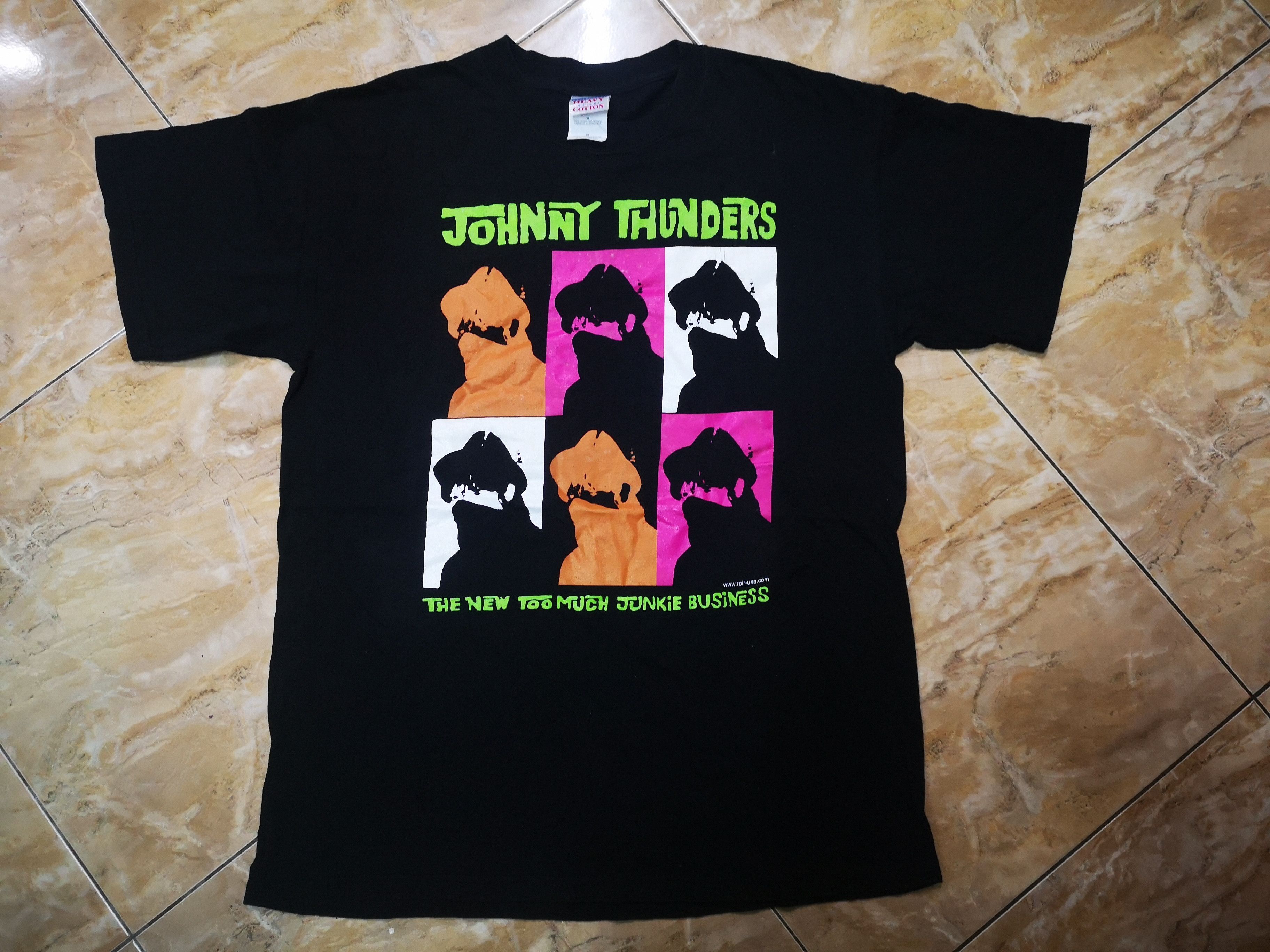 Band Tees Vintage Johnny Thunders Y2k Size US M / EU 48-50 / 2 - 3 Thumbnail