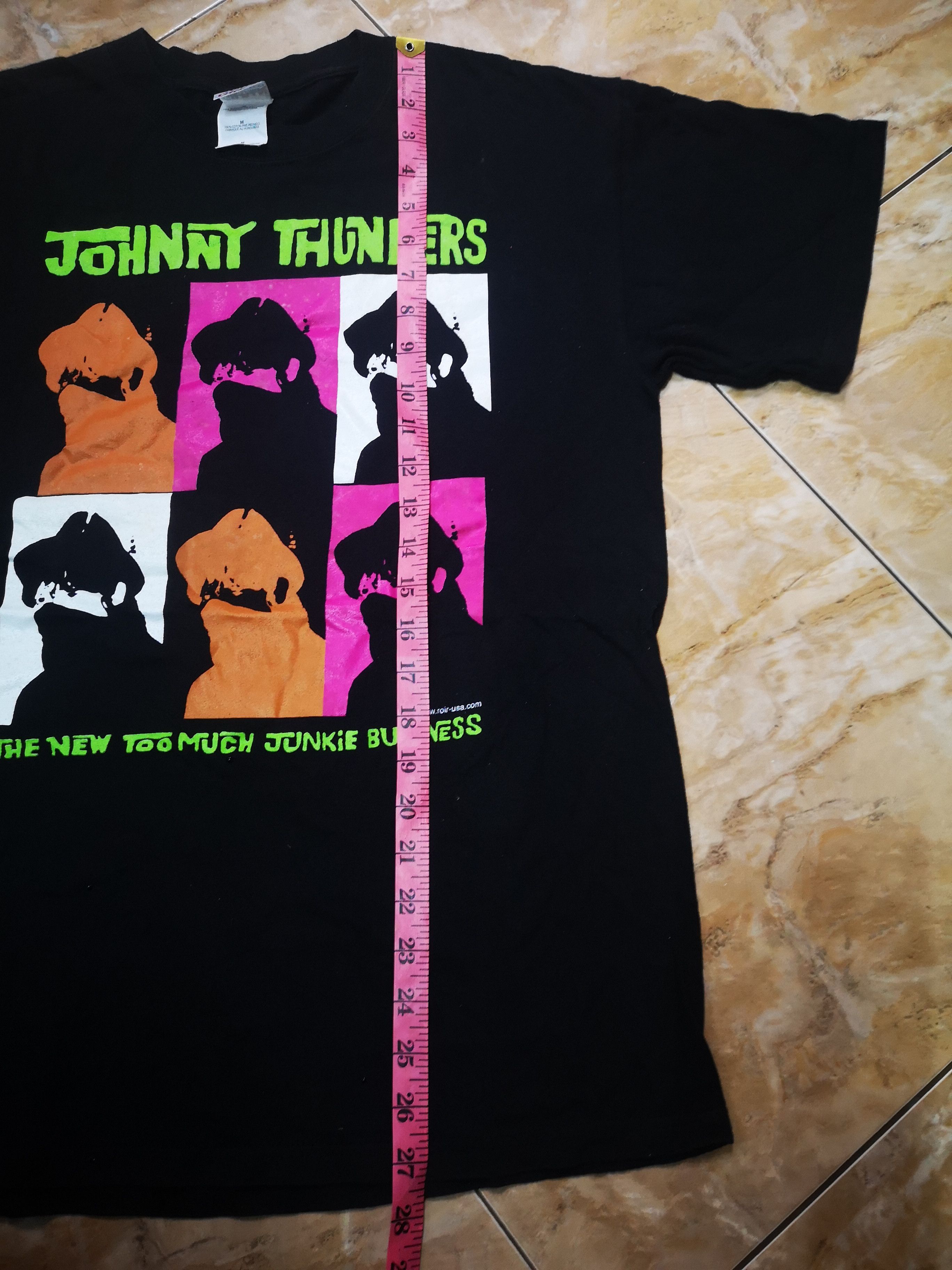Band Tees Vintage Johnny Thunders Y2k Size US M / EU 48-50 / 2 - 10 Thumbnail