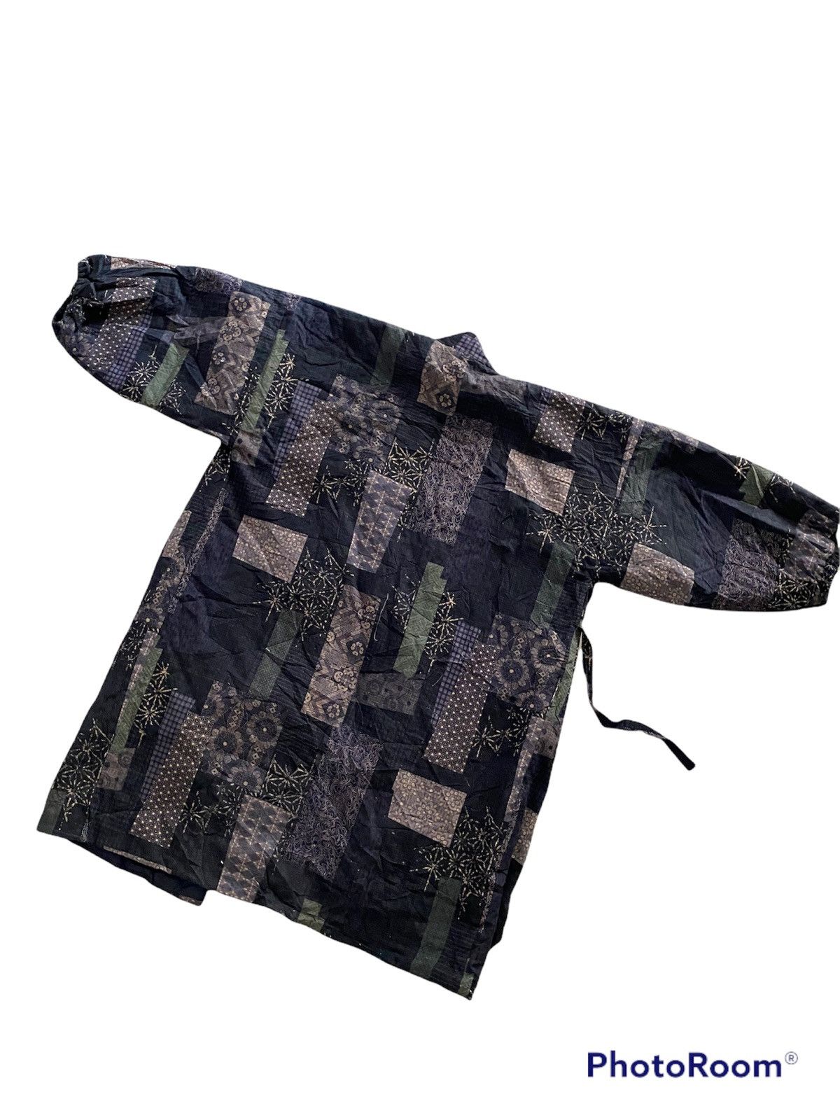 Japanese Brand Vintage 70's 🇯🇵 Kimono Pachwork design kapital visvim rare Size US L / EU 52-54 / 3 - 4 Thumbnail