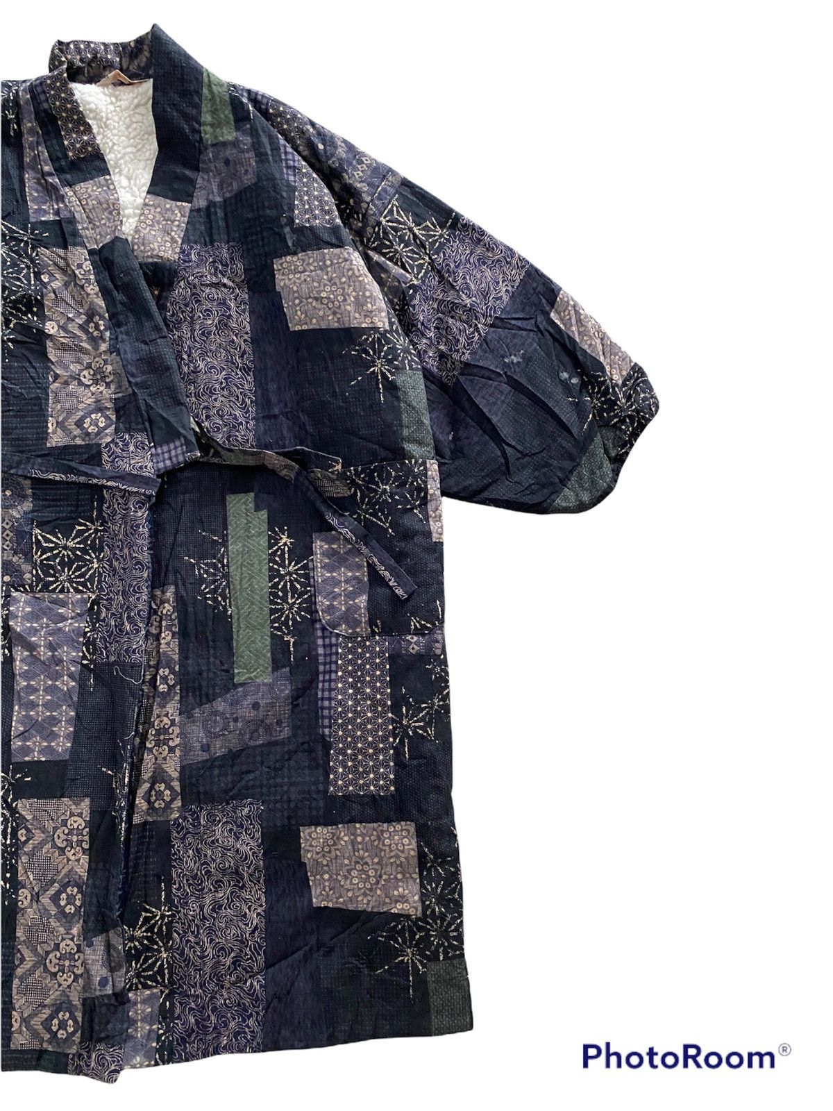 Japanese Brand Vintage 70's 🇯🇵 Kimono Pachwork design kapital visvim rare Size US L / EU 52-54 / 3 - 8 Thumbnail