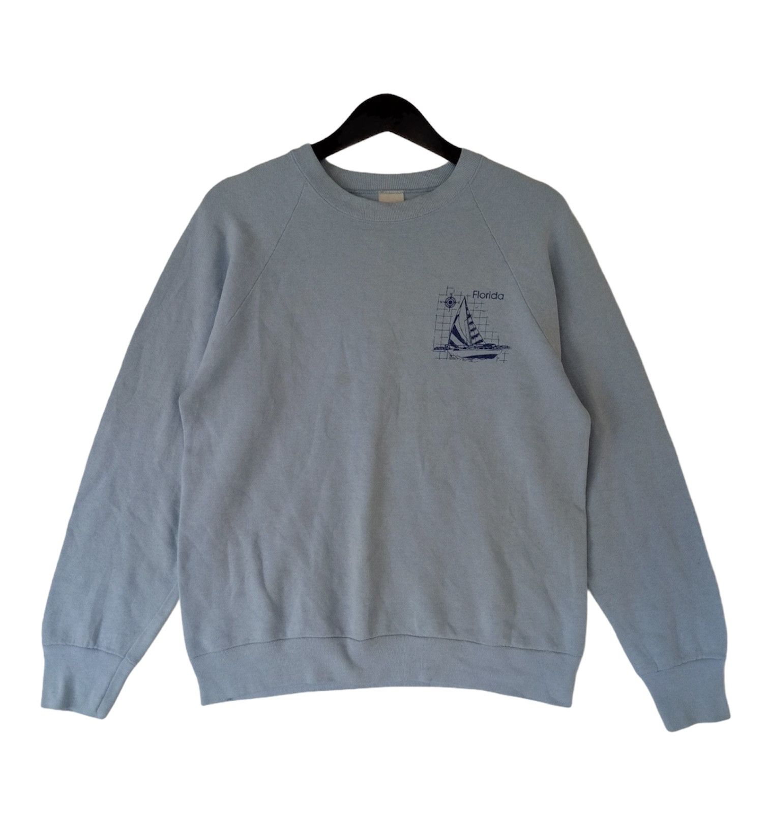 Vintage VINTAGE FLORIDA sweatshirt sailboat rare design sweater Size US S / EU 44-46 / 1 - 2 Thumbnail