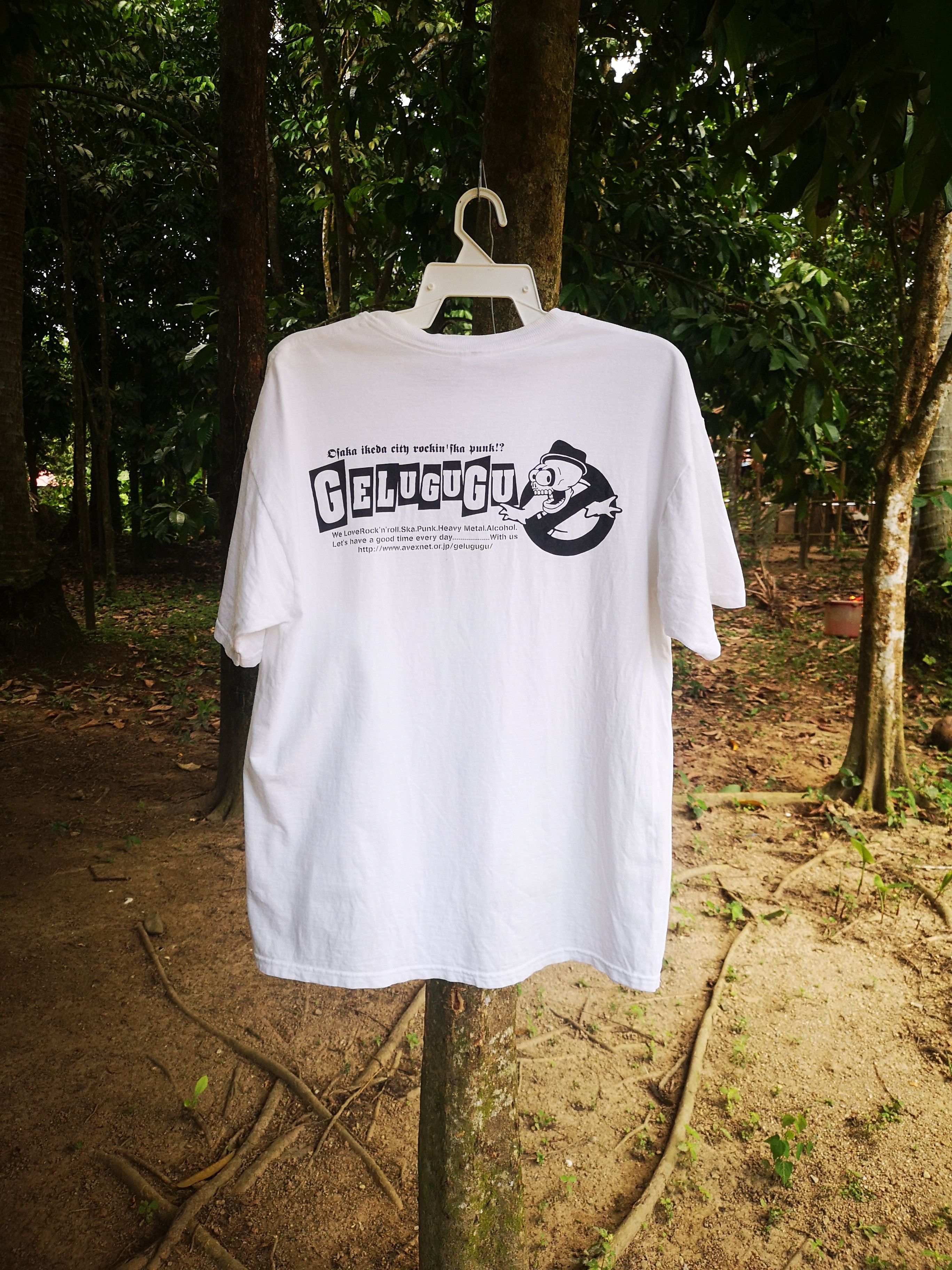 Band Tees × Vintage Vintage Punk Band Gelugugu 90s Size US L / EU 52-54 / 3 - 2 Thumbnail