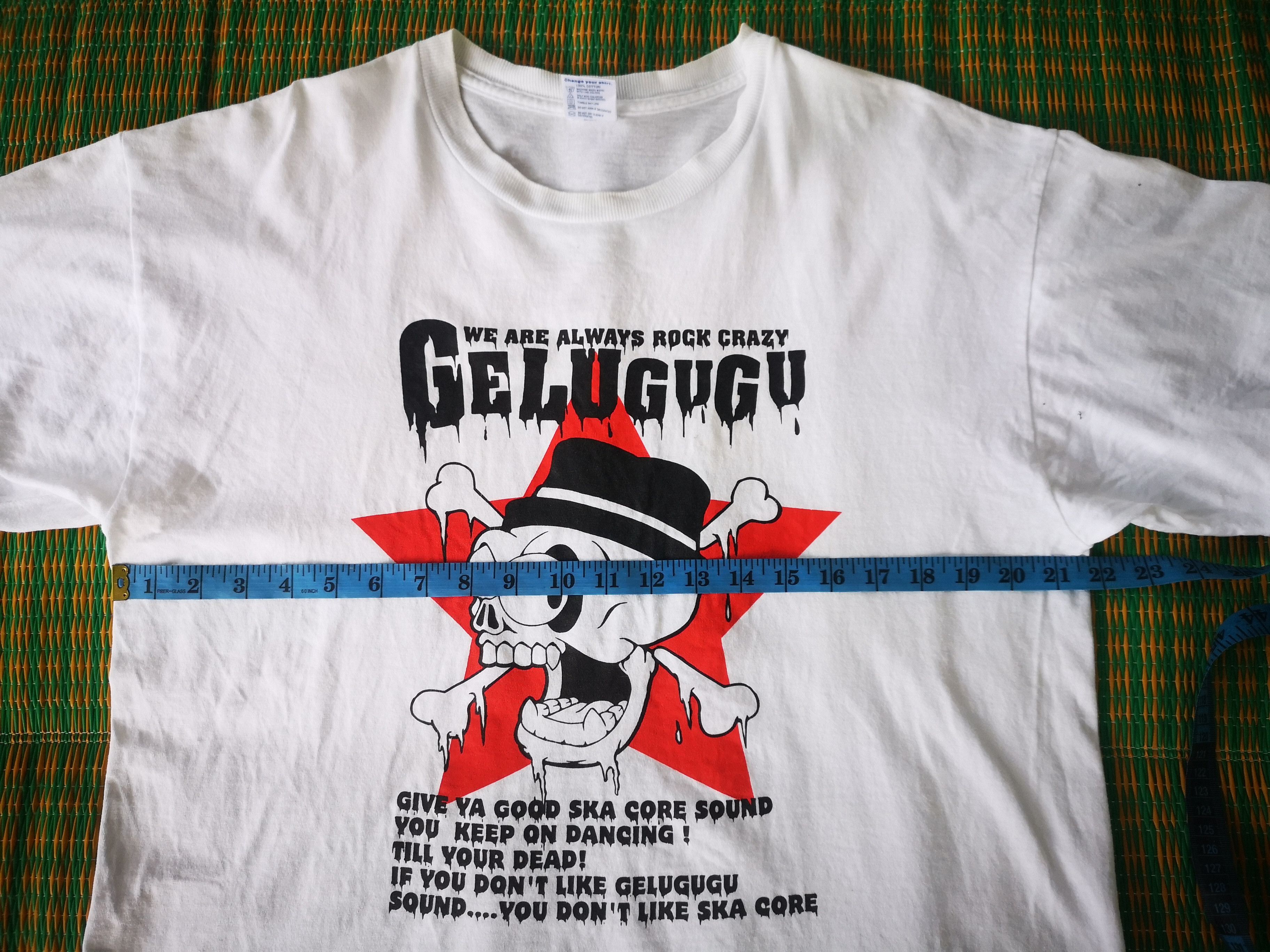 Band Tees × Vintage Vintage Punk Band Gelugugu 90s Size US L / EU 52-54 / 3 - 9 Thumbnail