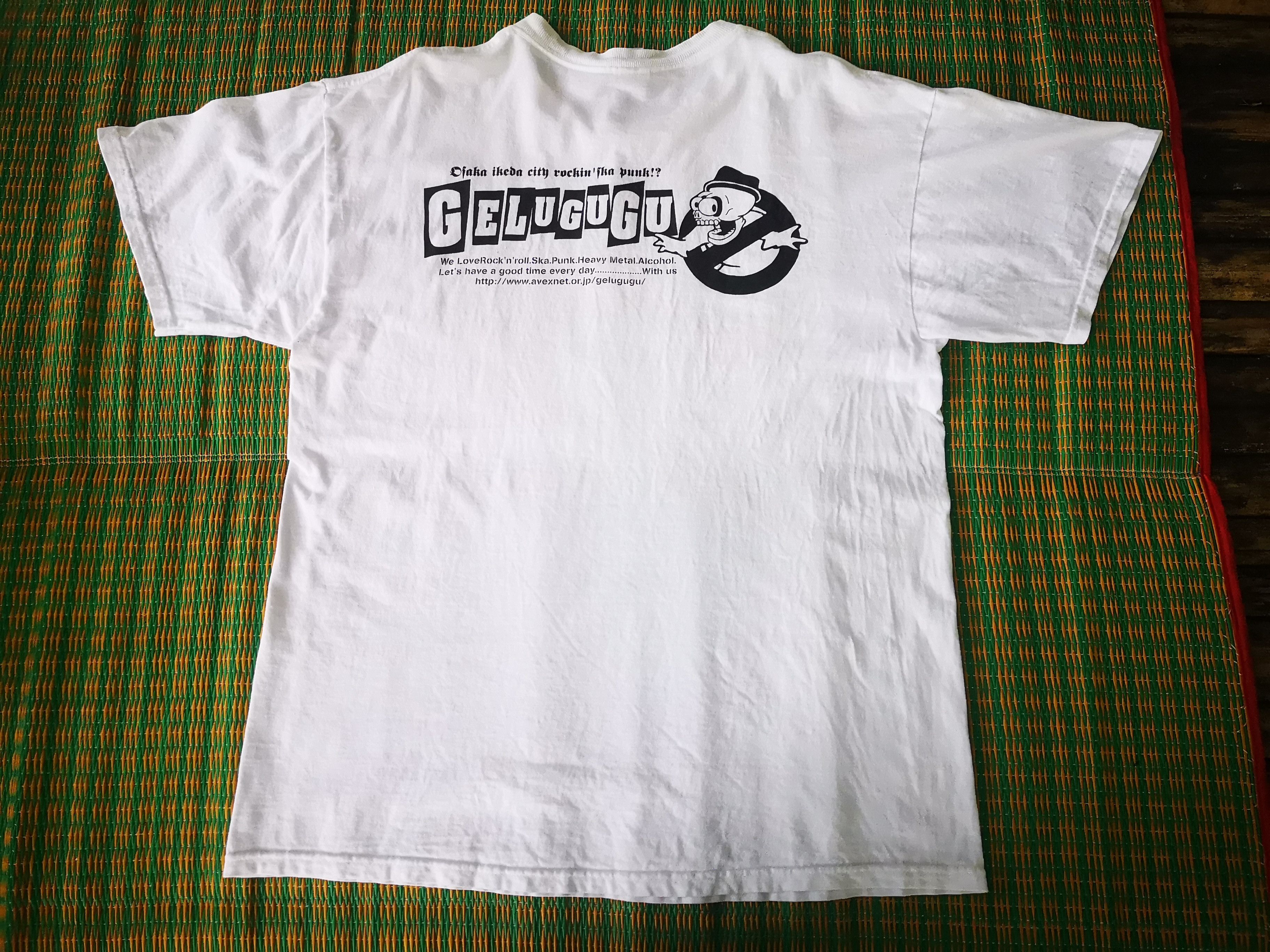 Band Tees × Vintage Vintage Punk Band Gelugugu 90s Size US L / EU 52-54 / 3 - 4 Thumbnail