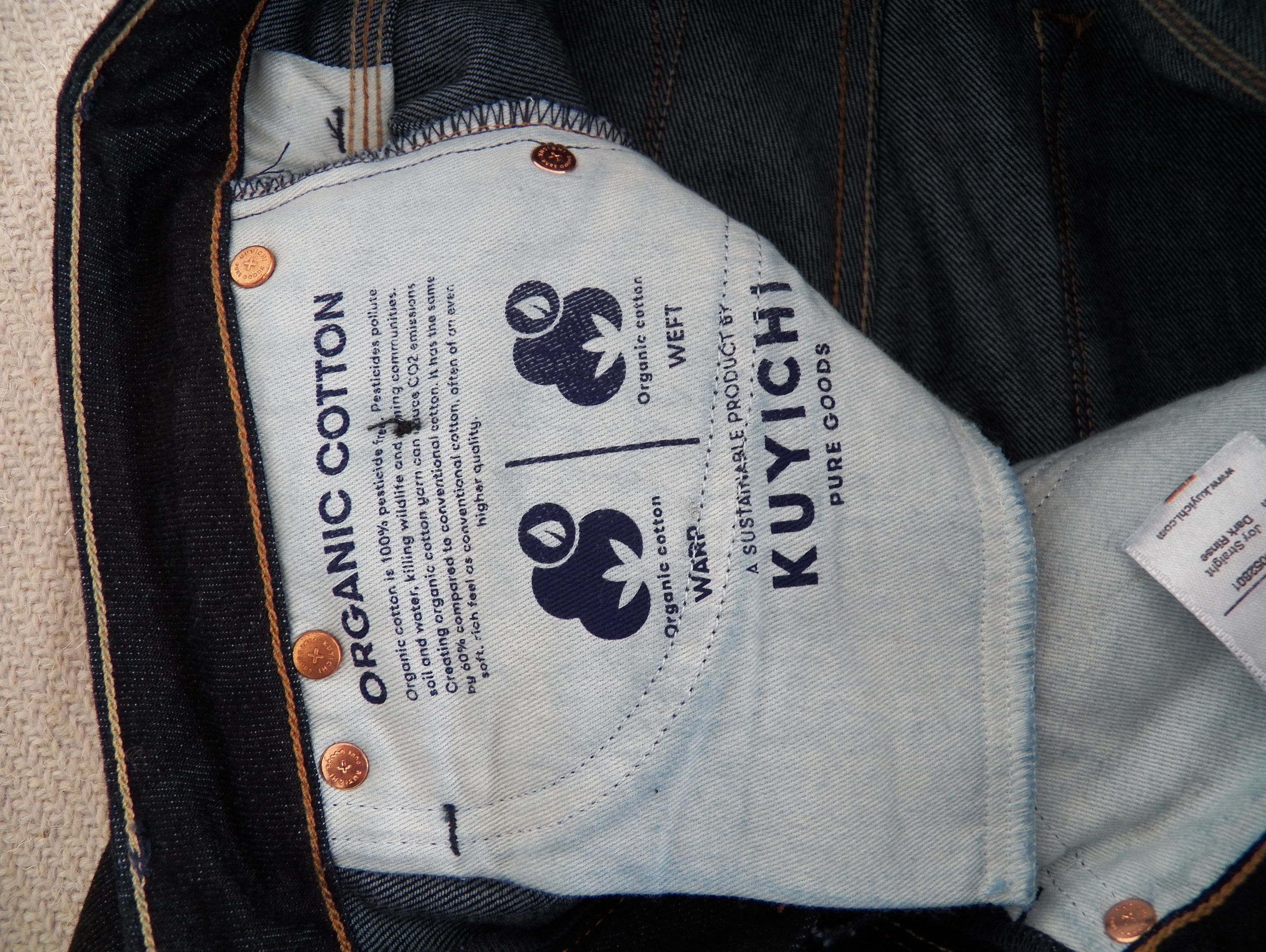 Other Kuyichi Joy Straight Jeans W25 L32 Dark Rinse Organic Cotton Size 25" / US 0 / IT 36 - 3 Thumbnail