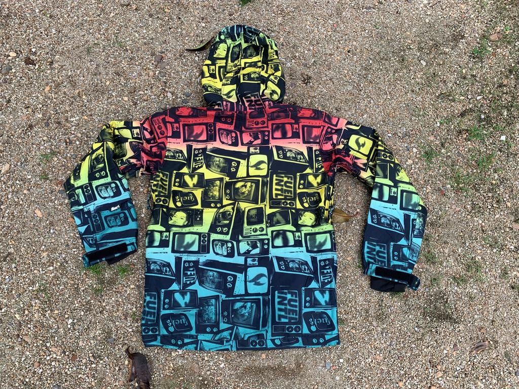 Japanese Brand Fuel Jacket Multicolour design Size US M / EU 48-50 / 2 - 2 Thumbnail