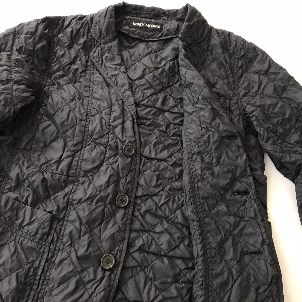 Issey Miyake Rare🔥Issey Miyake quilted nylon blazer jacket Size US M / EU 48-50 / 2 - 5 Thumbnail