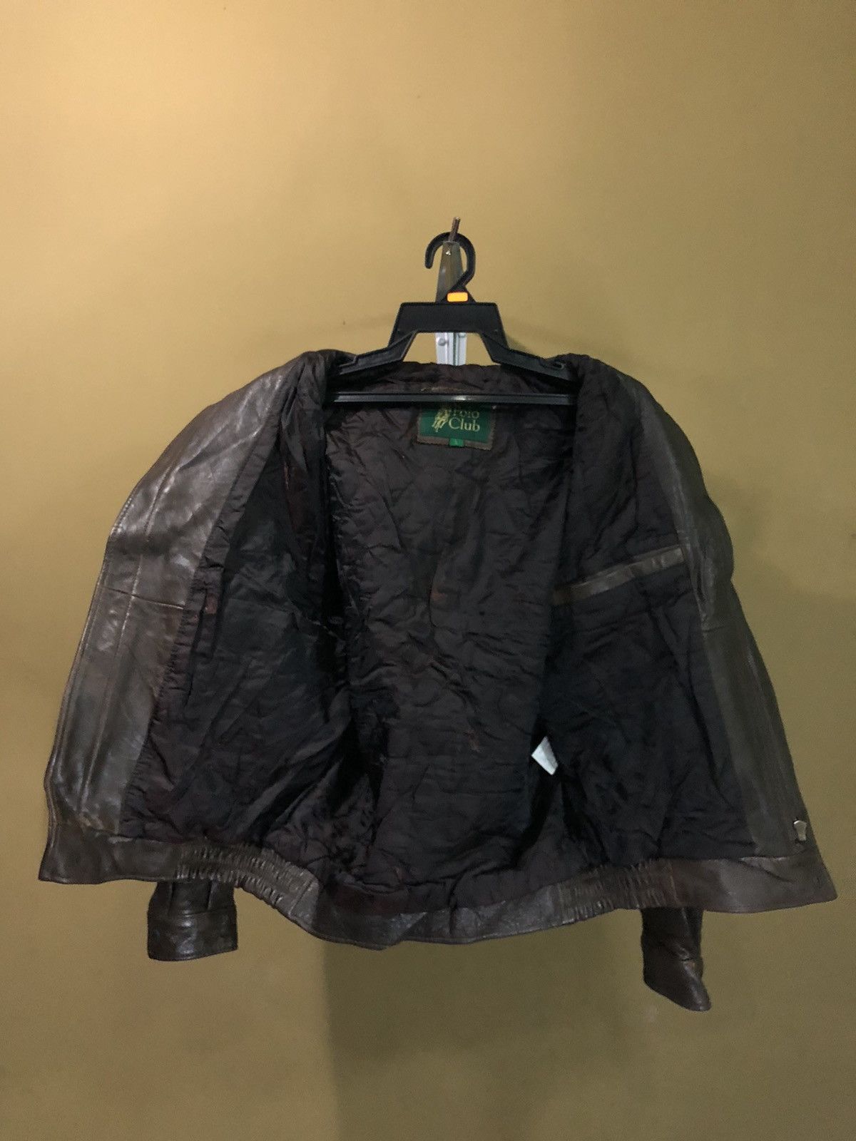Beverly Hills Polo Club Vintage Polo Club Big Logo Leather Jacket Size US L / EU 52-54 / 3 - 7 Thumbnail