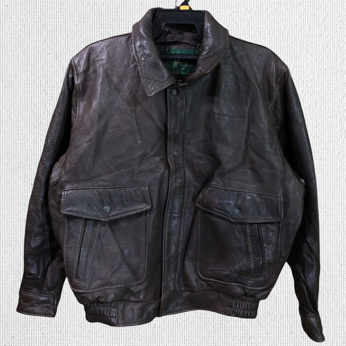 Beverly Hills Polo Club Vintage Polo Club Big Logo Leather Jacket Size US L / EU 52-54 / 3 - 2 Thumbnail