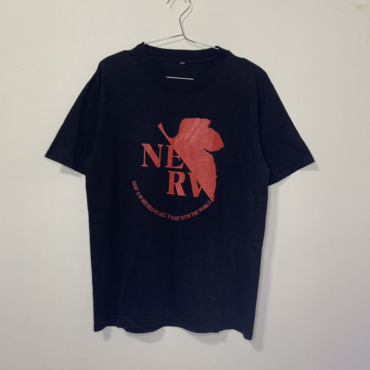 T-shirt Femme Urban Backwoods NERV - Noir - Taille M - 100% Coton Premium - Coupe Classique