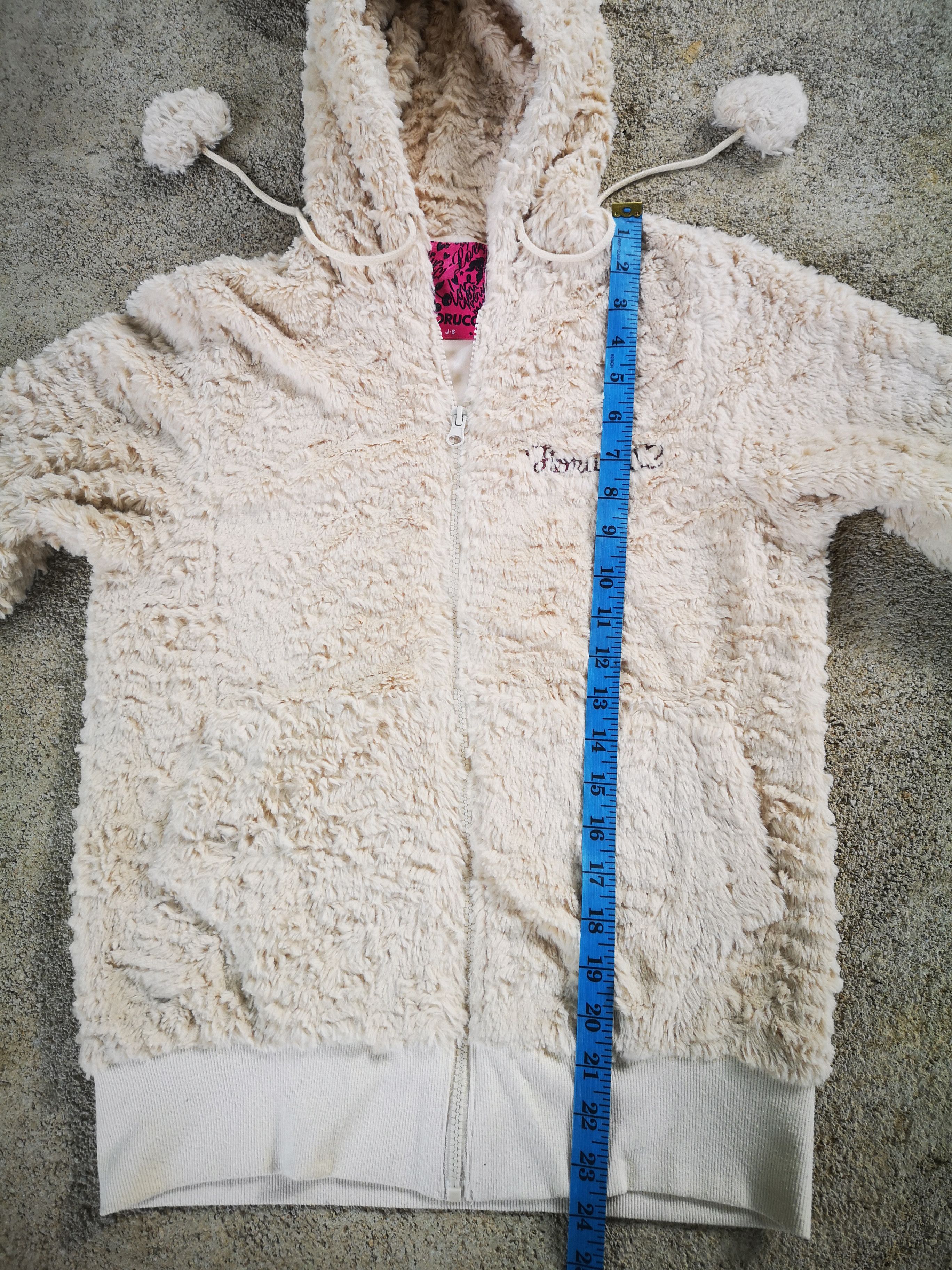 Fiorucci Fiorucci Hoodie Faux Fur Fleece Size S / US 4 / IT 40 - 13 Thumbnail