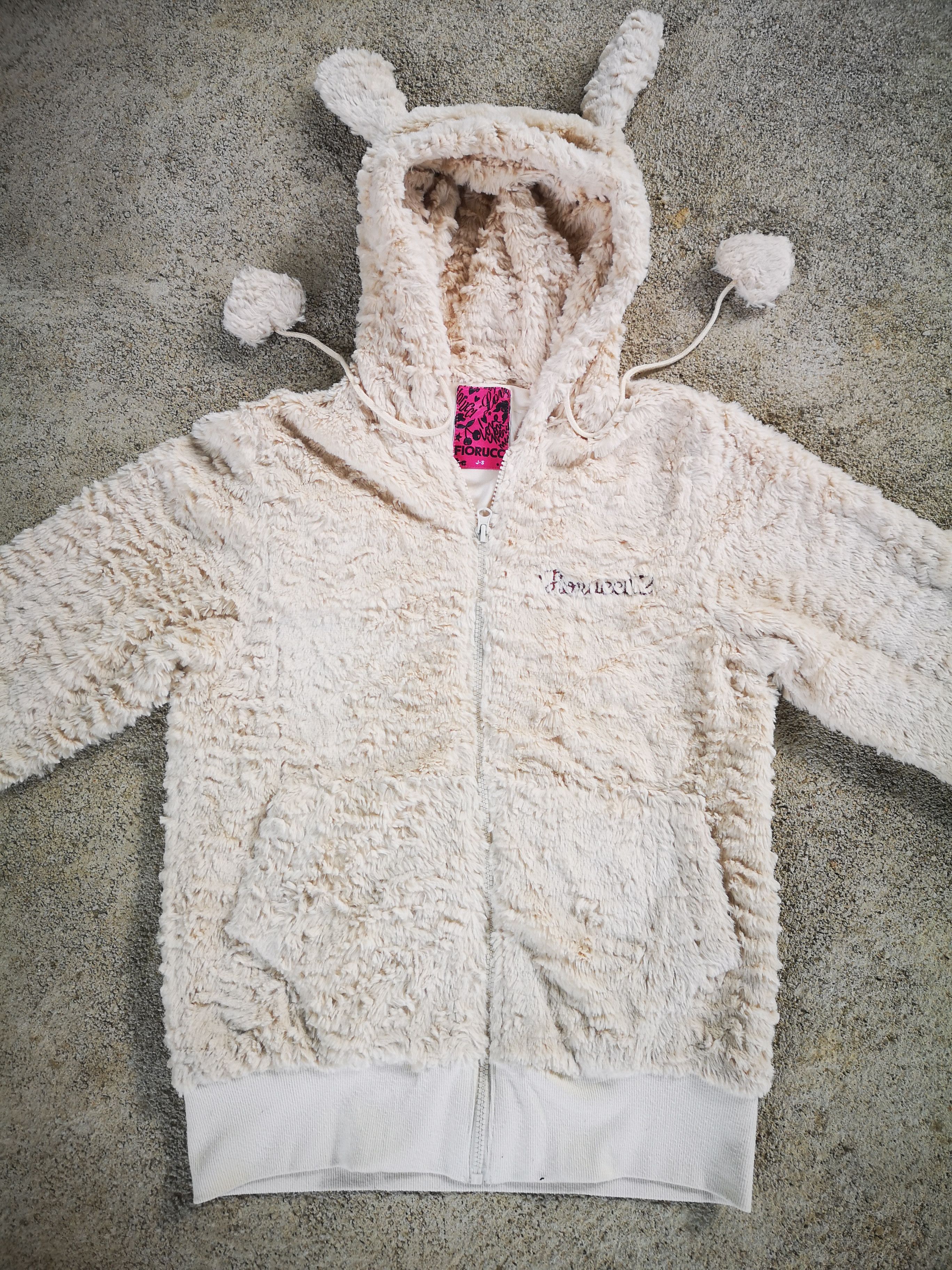 Fiorucci Fiorucci Hoodie Faux Fur Fleece Size S / US 4 / IT 40 - 6 Thumbnail