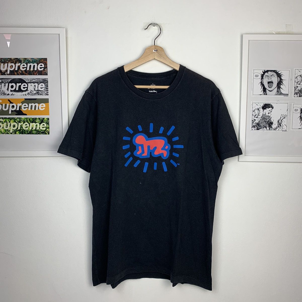 Vintage Keith Haring Art Tee