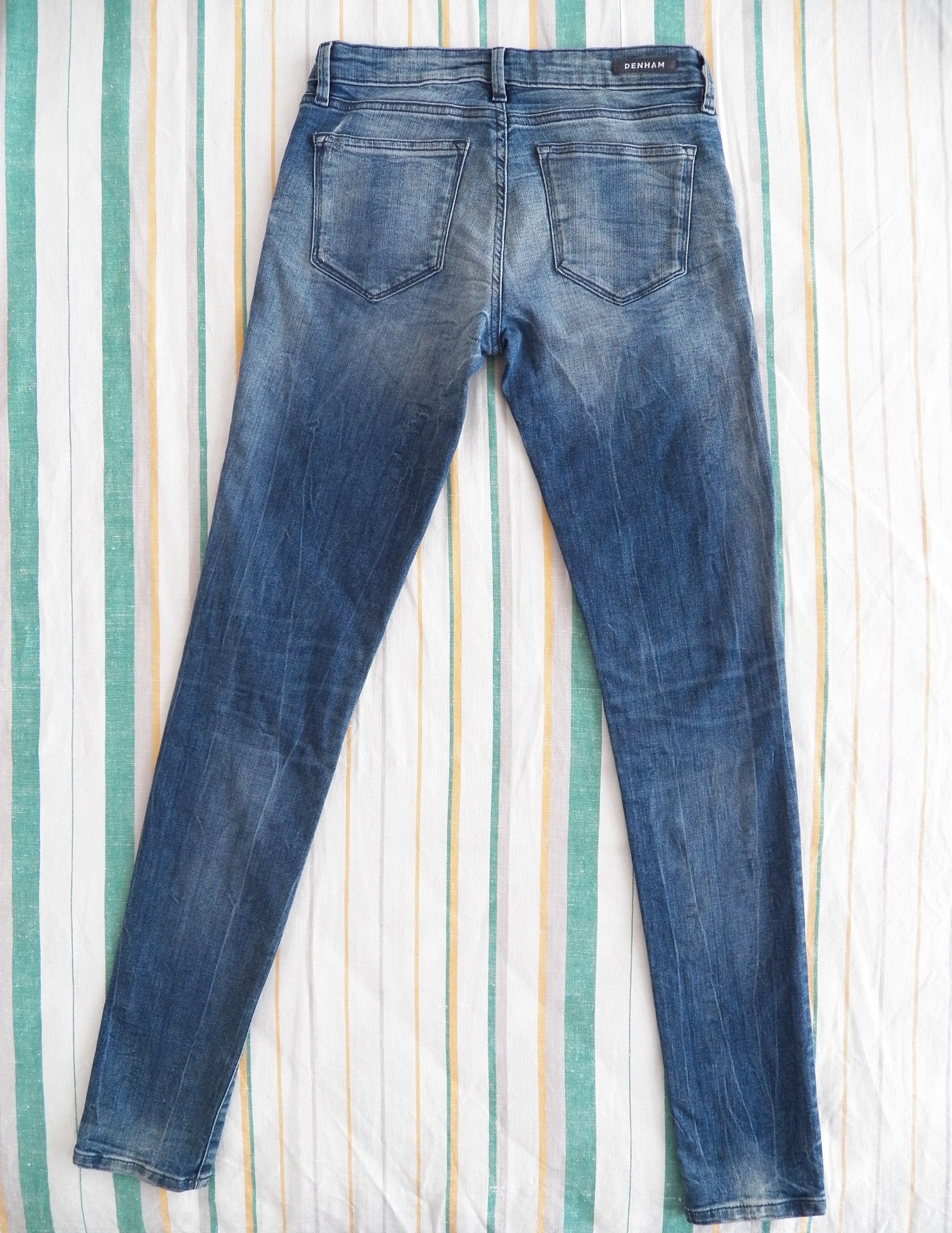 DENHAM Denham Sharp Jeans W26 L32 Skinny Fit Stretch Yoga Indigo Size 26" / US 2 / IT 38 - 4 Thumbnail