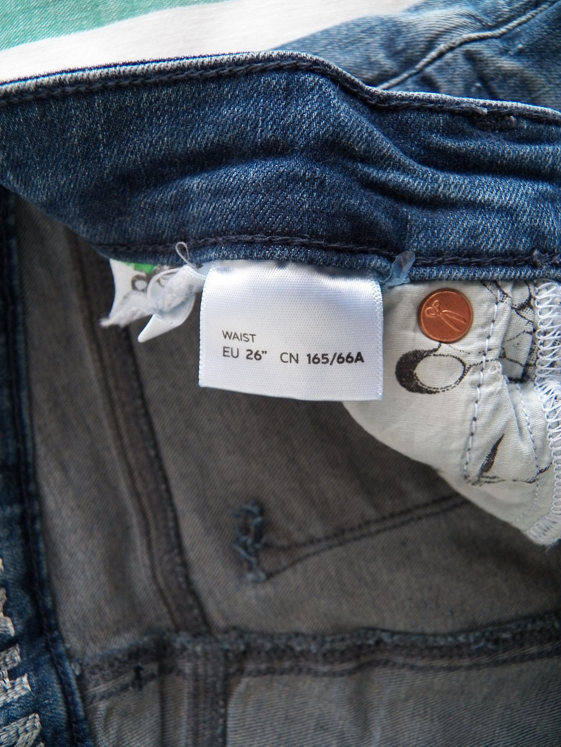 DENHAM Denham Sharp Jeans W26 L32 Skinny Fit Stretch Yoga Indigo Size 26" / US 2 / IT 38 - 9 Thumbnail