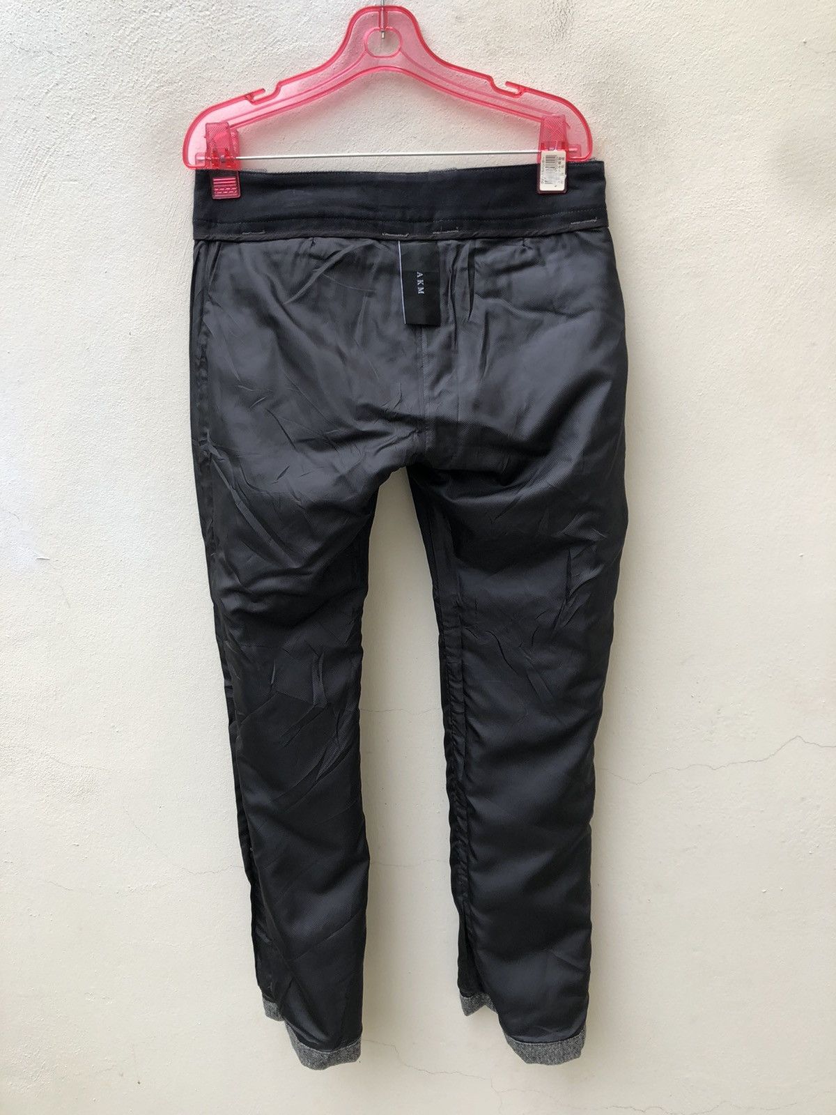 AKM AKM Made in Japan Lined Wool Cargo Cropped Trouser Grey Pant Size US 30 / EU 46 - 20 Thumbnail