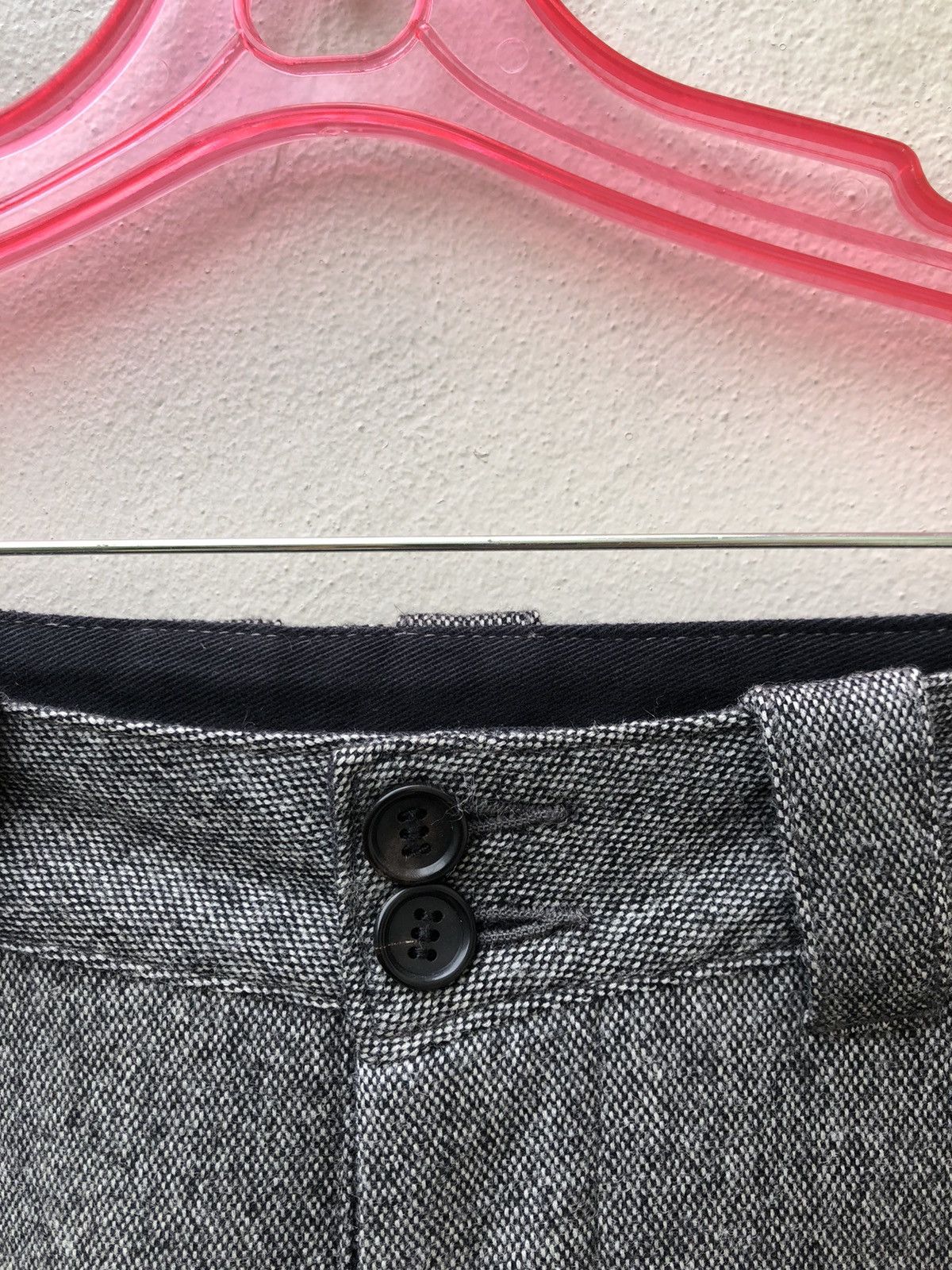 AKM AKM Made in Japan Lined Wool Cargo Cropped Trouser Grey Pant Size US 30 / EU 46 - 8 Thumbnail