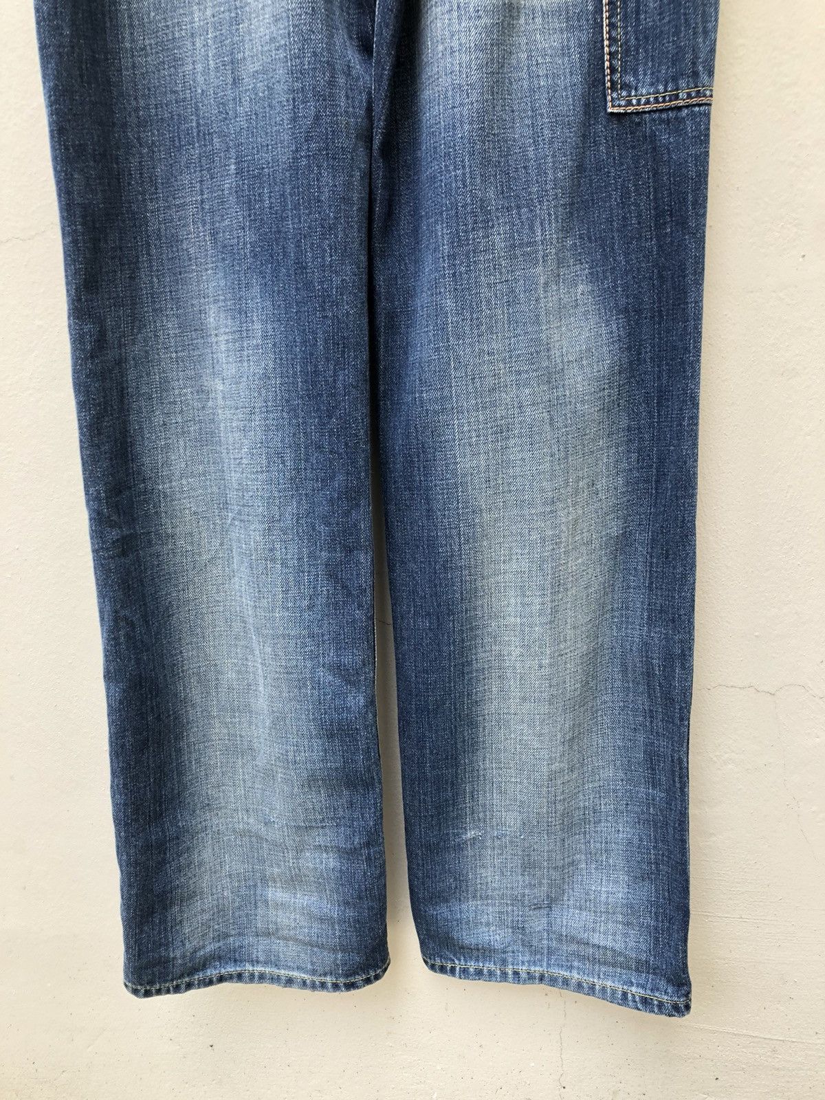 Hiroshi Fujiwara Vanquish Ripped Distressed Denim Overall Size US 31 - 14 Thumbnail