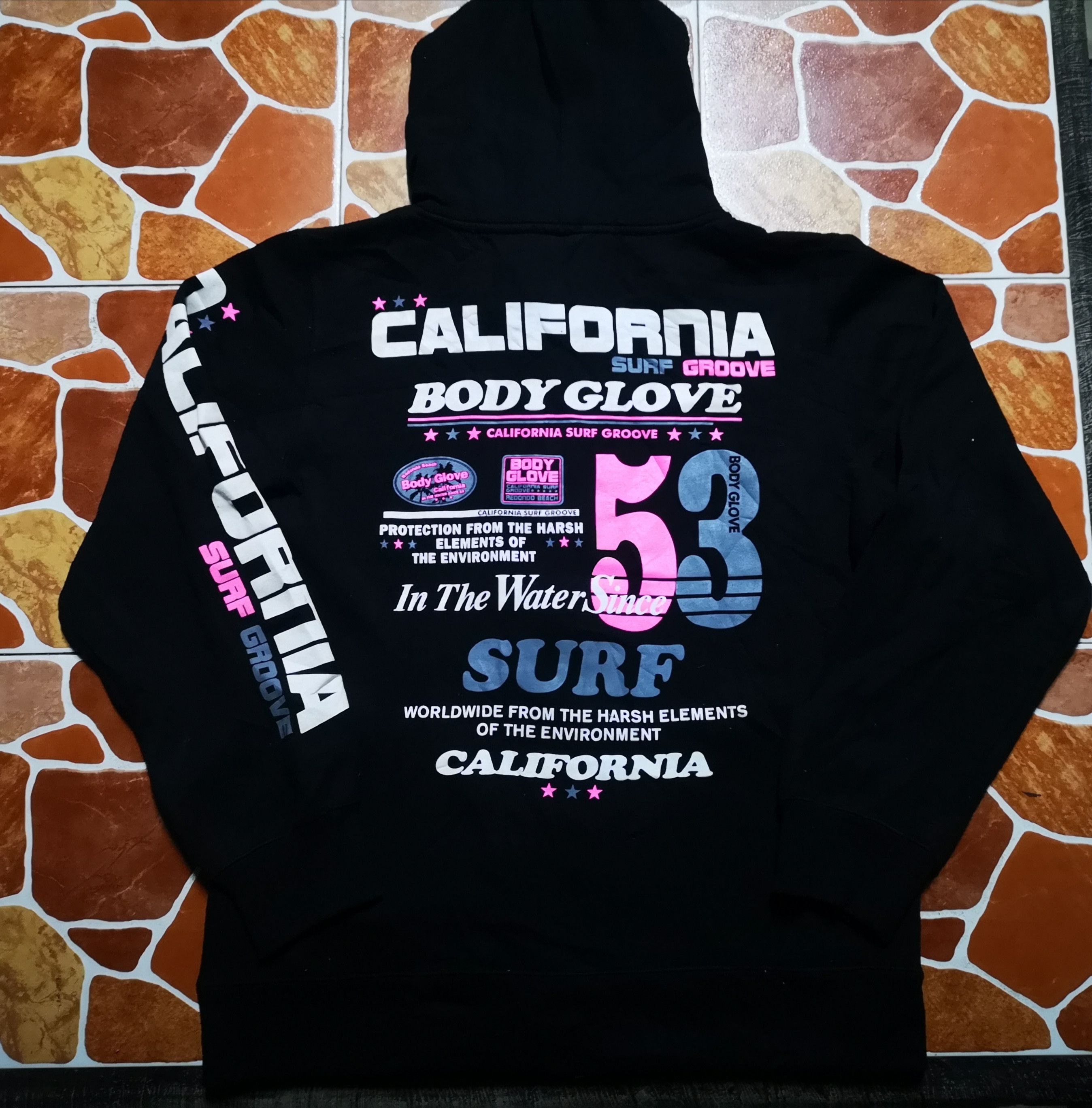 Body Glove × Vintage Vintage Hoodie zipper Body Glove Size US L / EU 52-54 / 3 - 2 Thumbnail