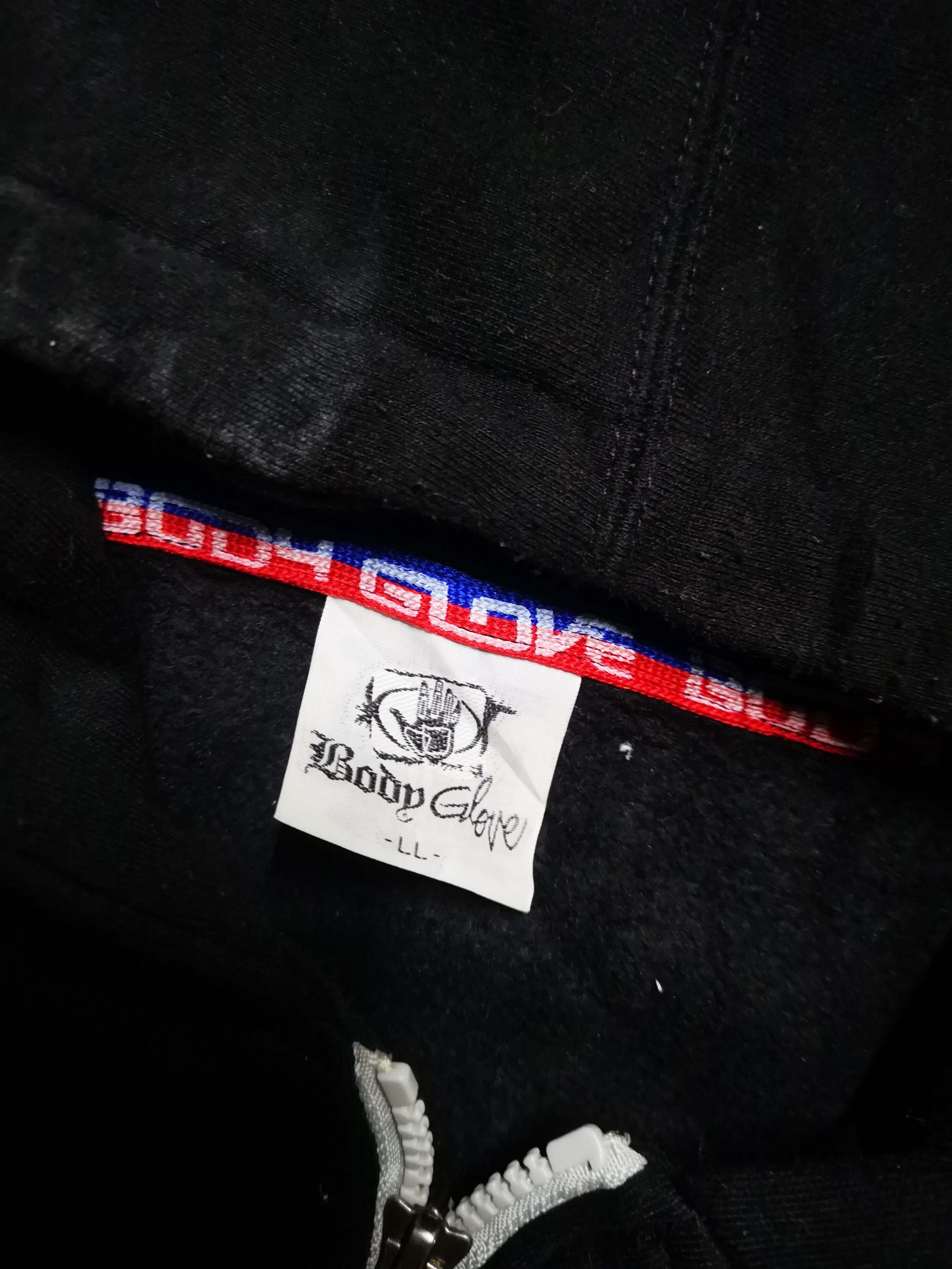 Body Glove × Vintage Vintage Hoodie zipper Body Glove Size US L / EU 52-54 / 3 - 3 Thumbnail