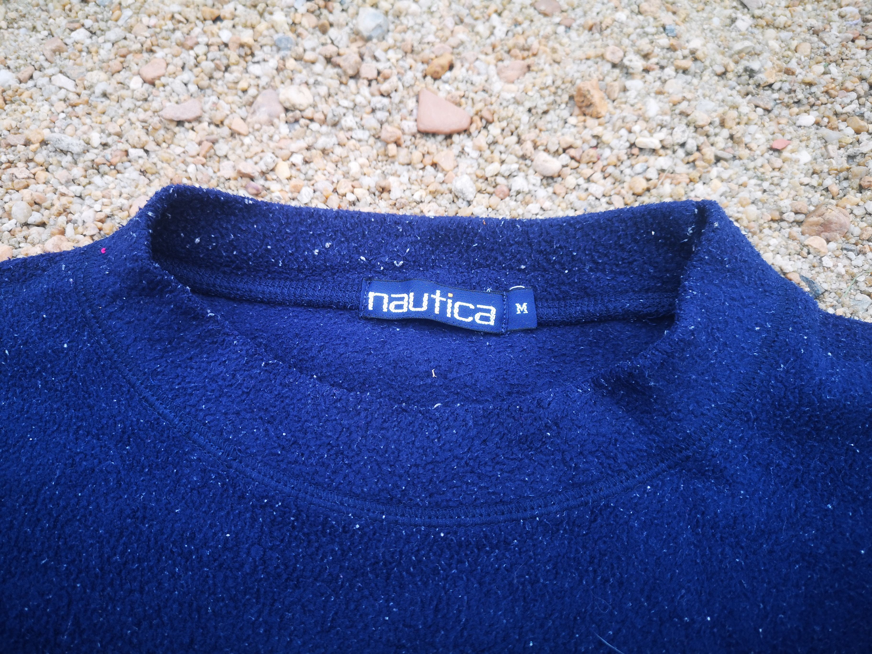 Nautica × Vintage Vintage Nautica Fleece Big Logo Size US M / EU 48-50 / 2 - 7 Thumbnail