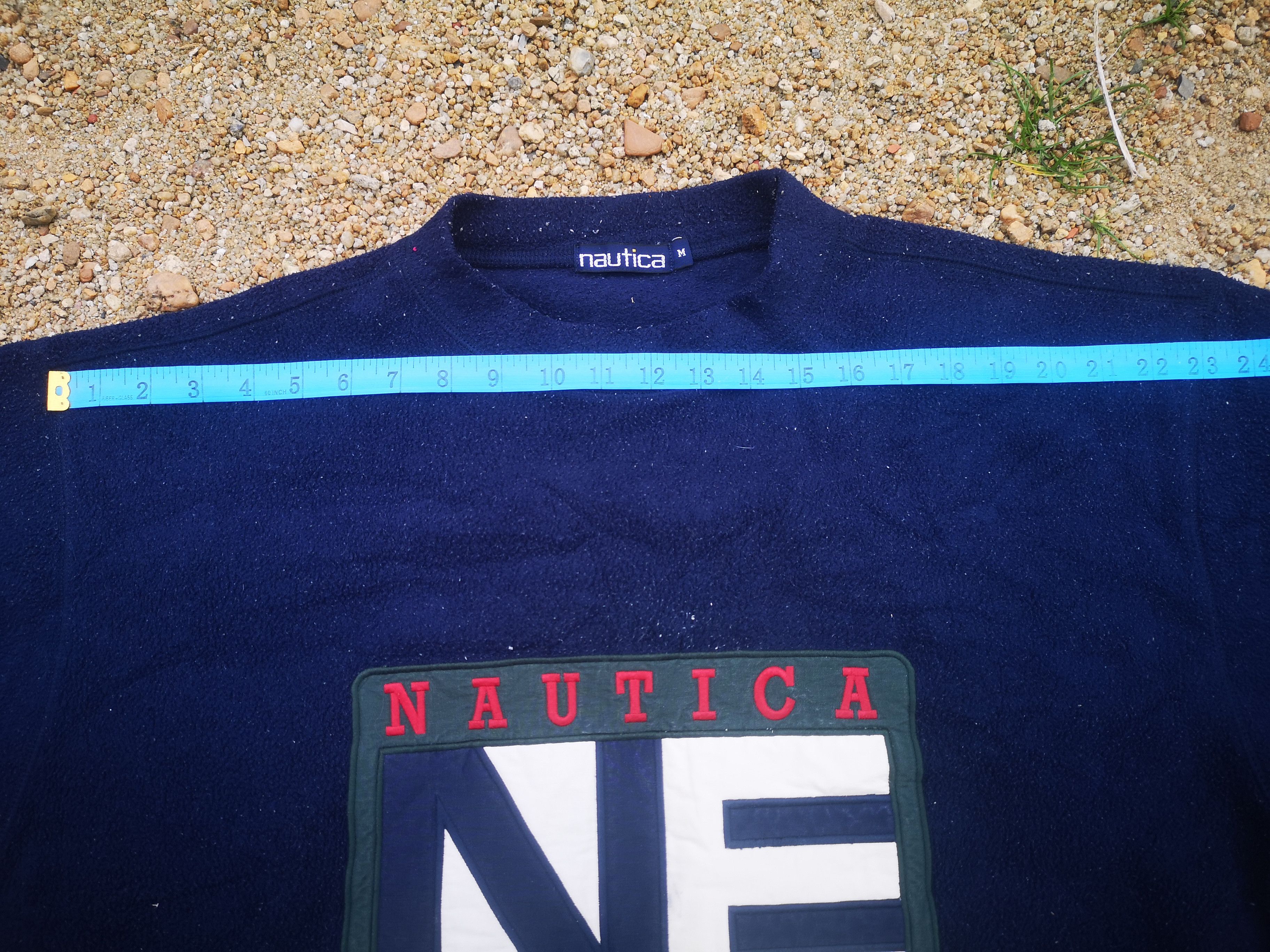 Nautica × Vintage Vintage Nautica Fleece Big Logo Size US M / EU 48-50 / 2 - 14 Thumbnail