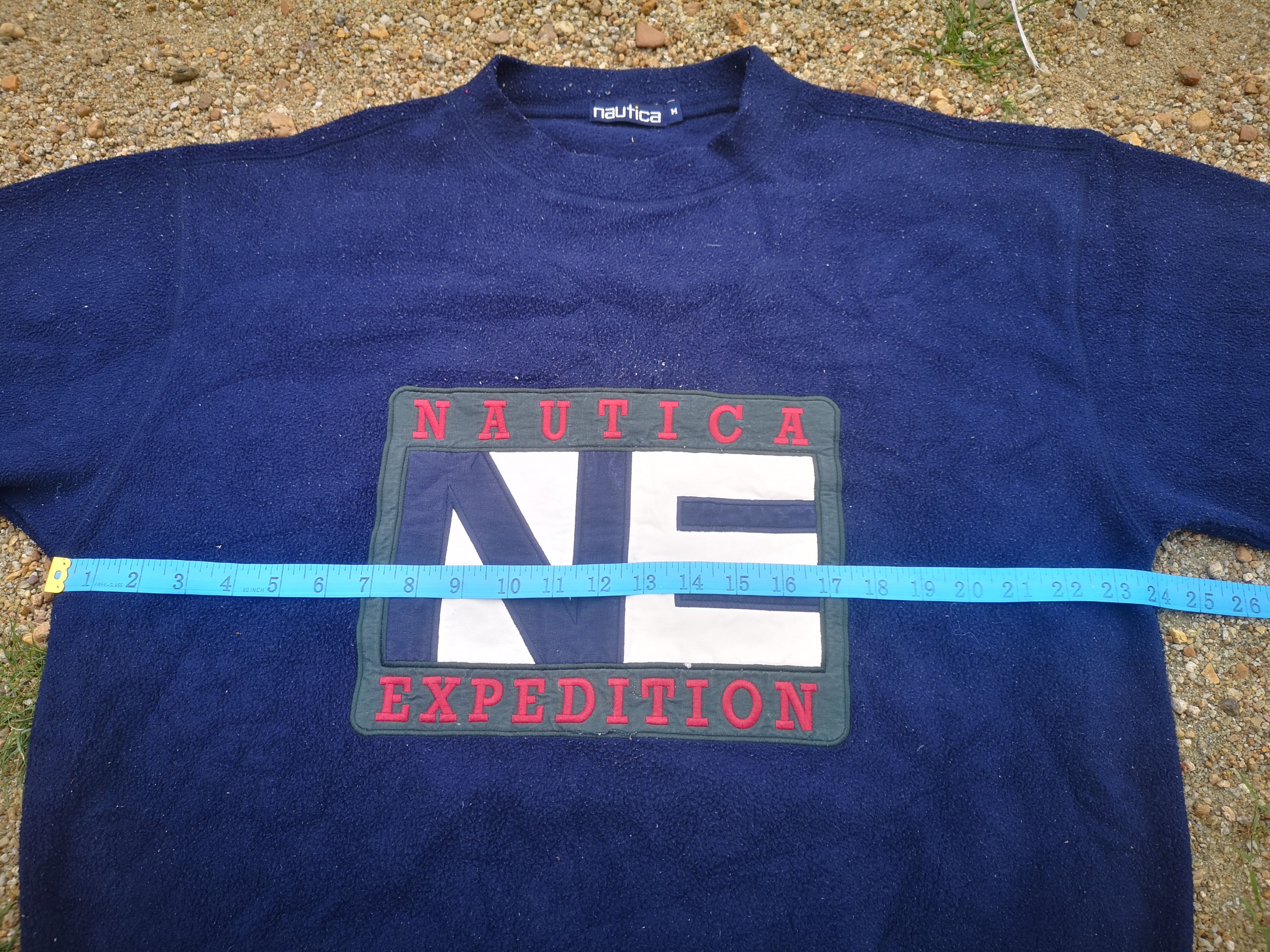 Nautica × Vintage Vintage Nautica Fleece Big Logo Size US M / EU 48-50 / 2 - 12 Thumbnail