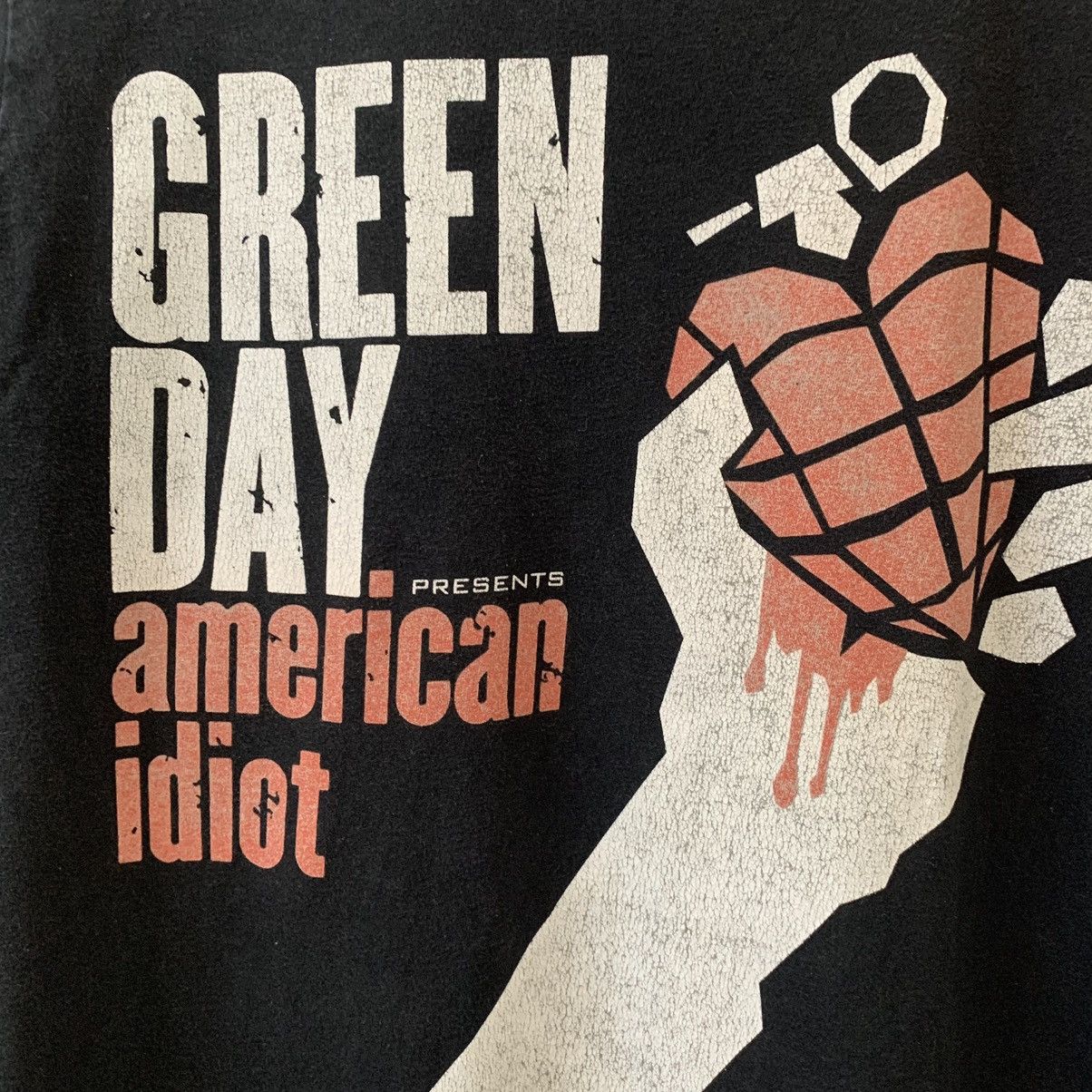 Band Tees × Vintage VINTAGE Y2K GREENDAY AMERICAN IDIOT Size US M / EU 48-50 / 2 - 2 Thumbnail